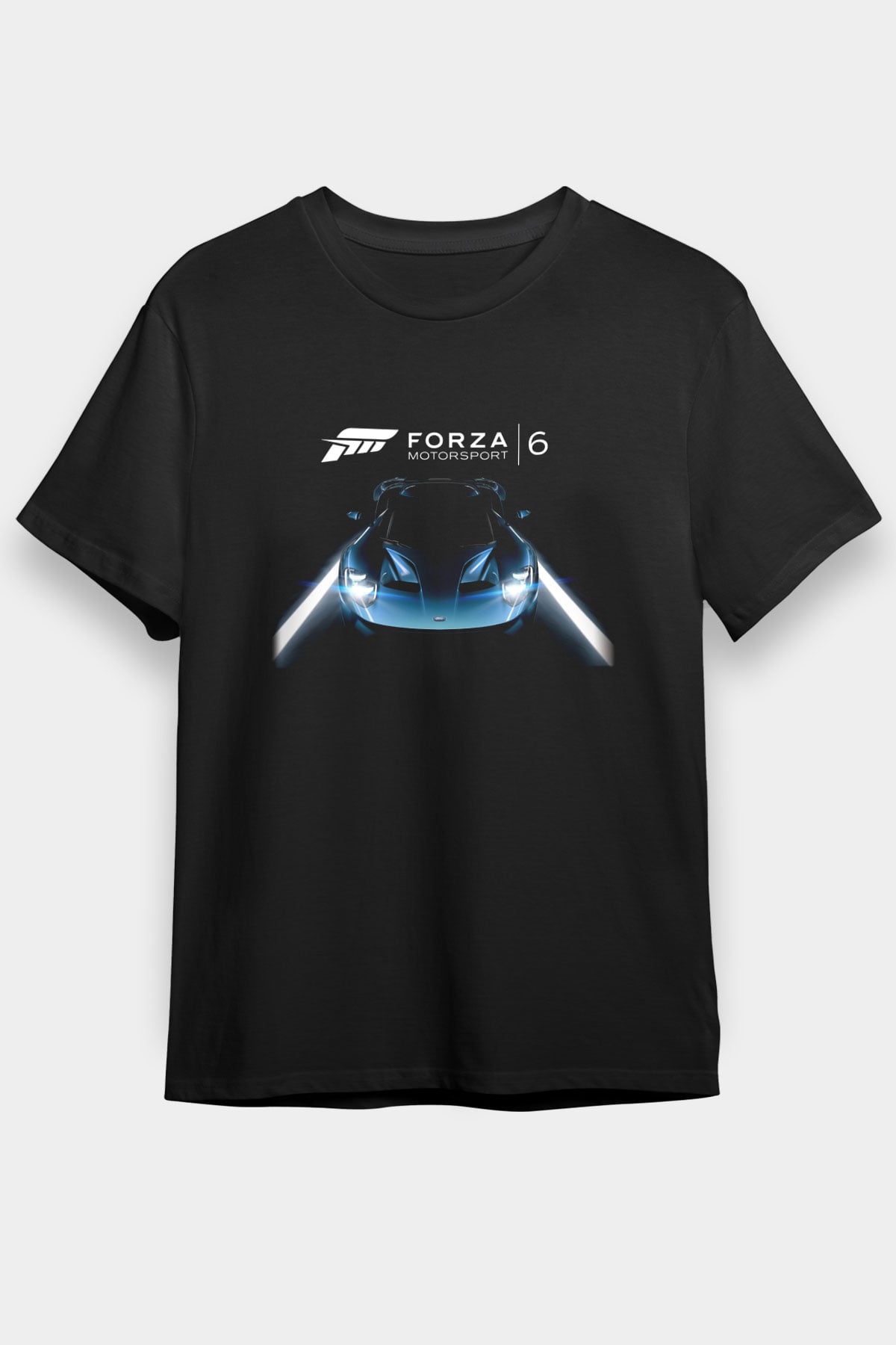 Forza Motorsport Siyah Unisex Tişört T-Shirt