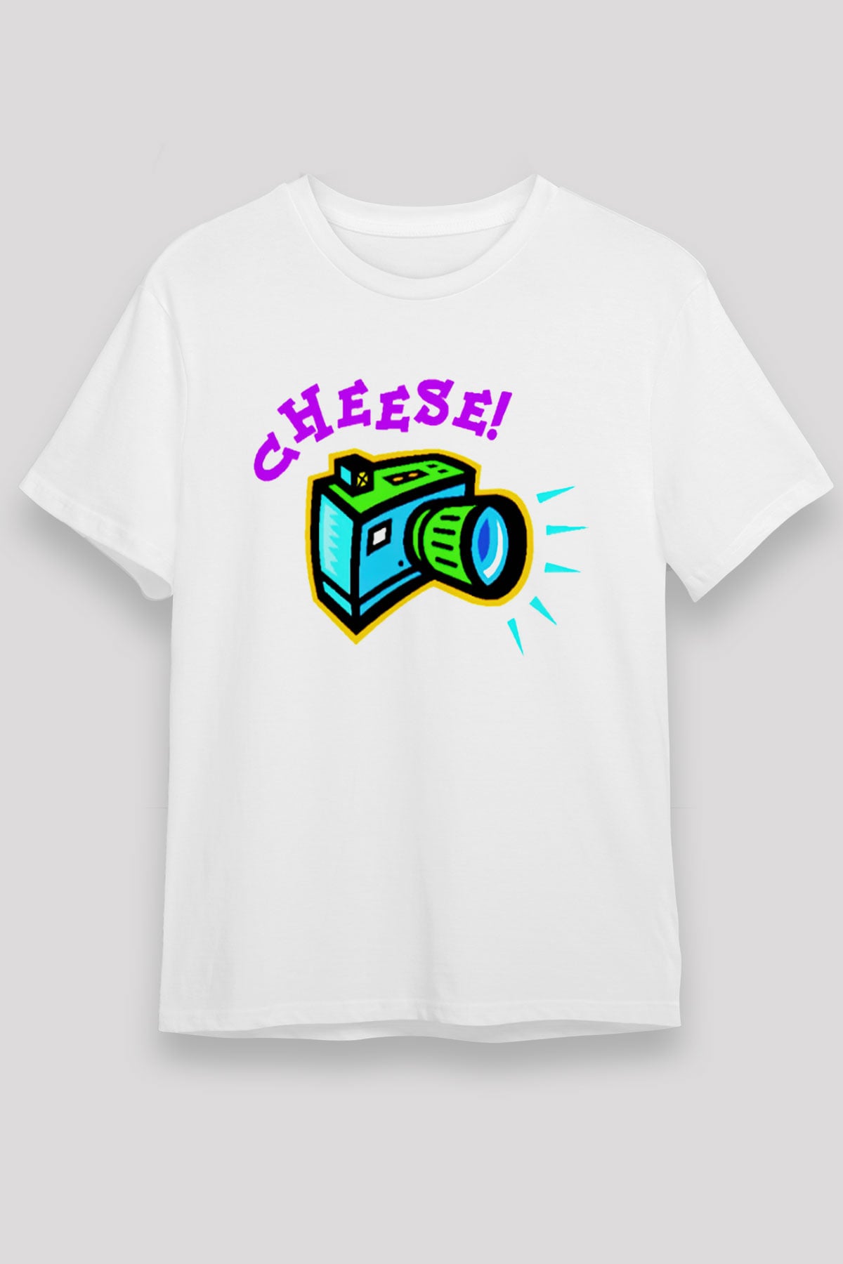 Fotoğrafçı Beyaz Unisex Tişört T-Shirt - TişörtFabrikası