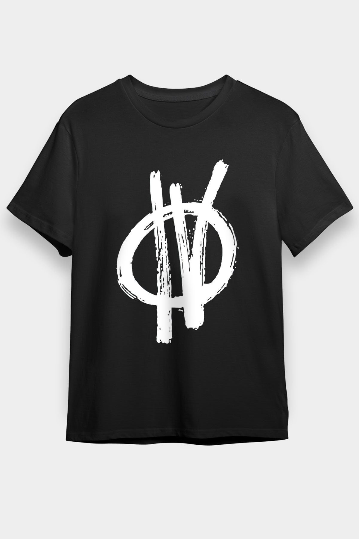 Four Year Strong Baskılı Unisex Siyah Tişört - Tshirt