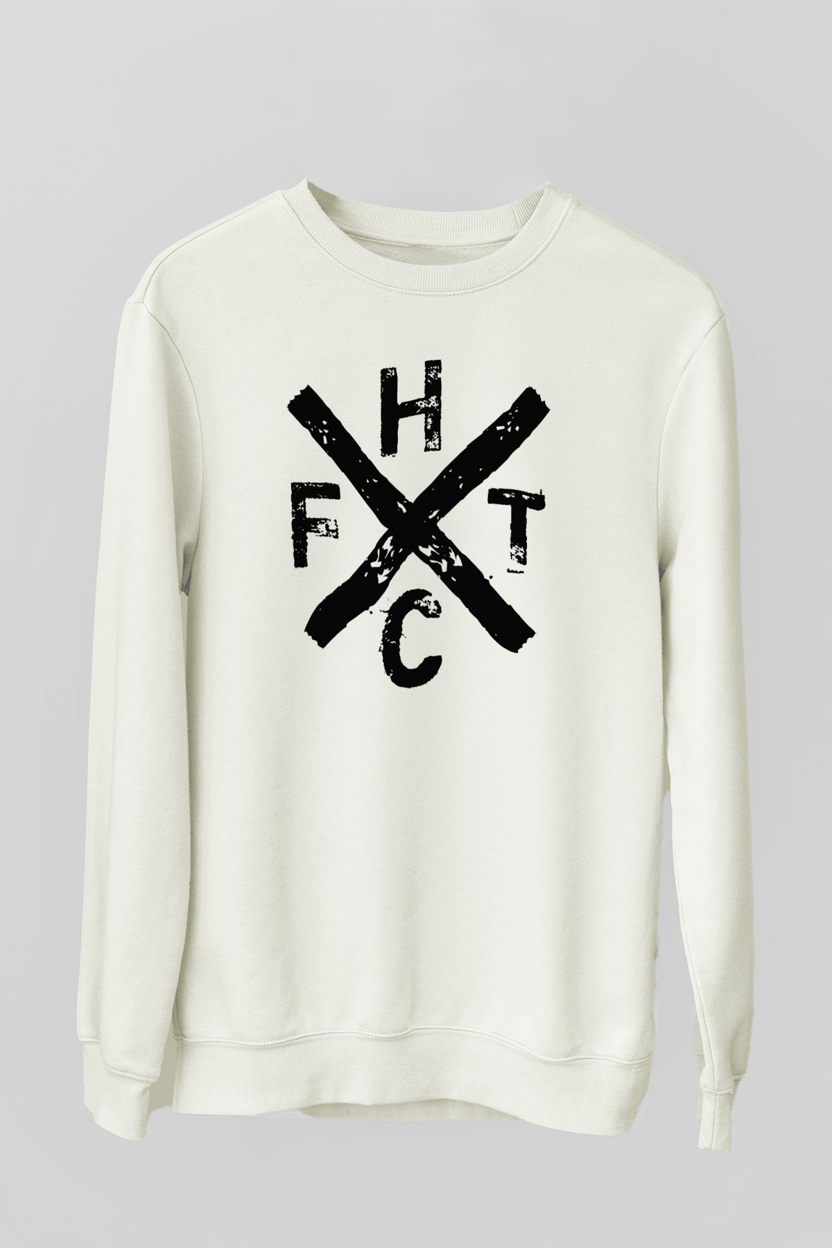 Frank Turner Beyaz Unisex Sweatshirt