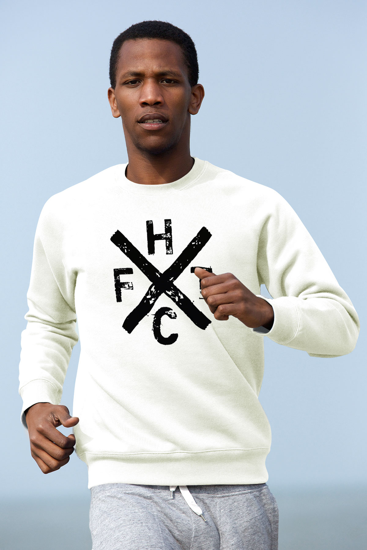Frank Turner Beyaz Unisex Sweatshirt