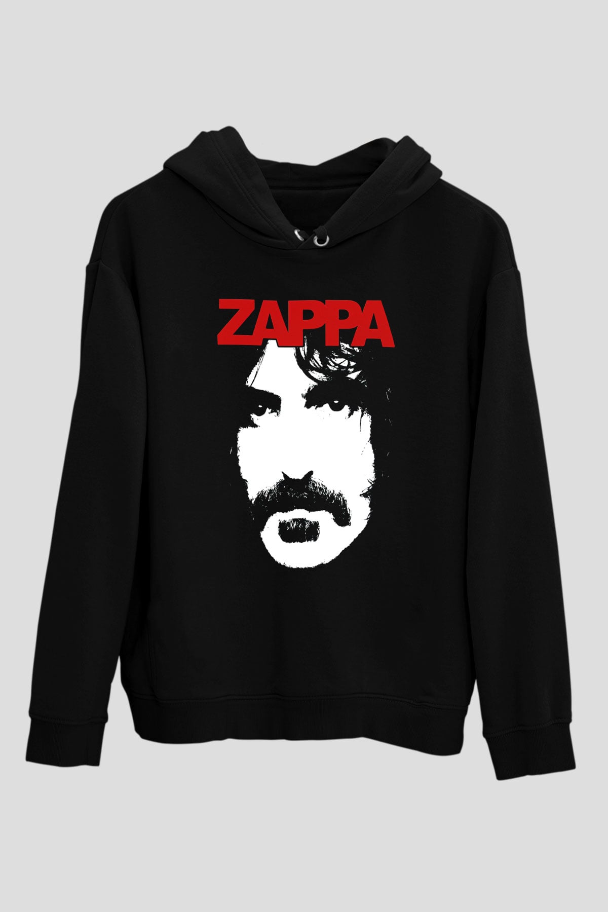 Frank Zappa Siyah Unisex Hoodie