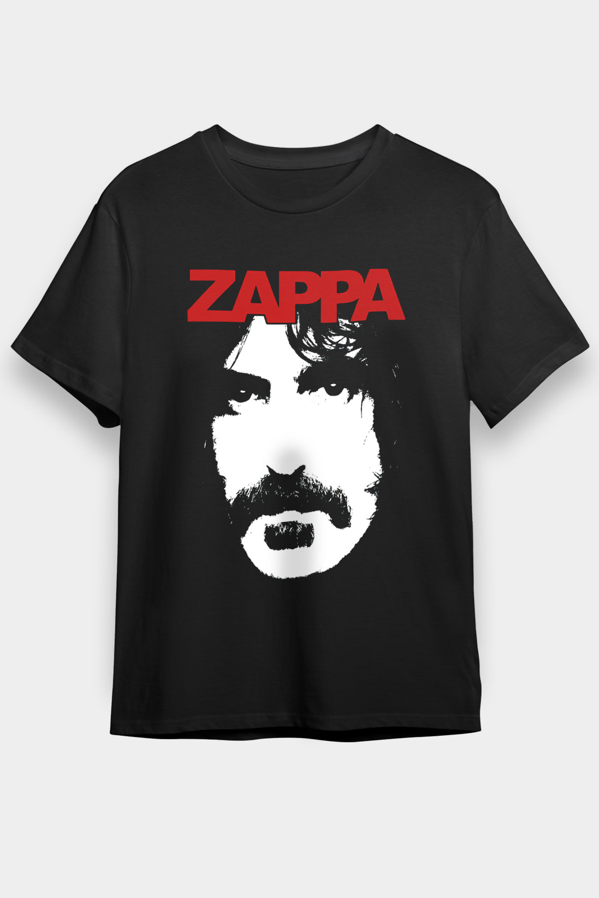 Frank Zappa Siyah Unisex Tişört T-Shirt - TişörtFabrikası