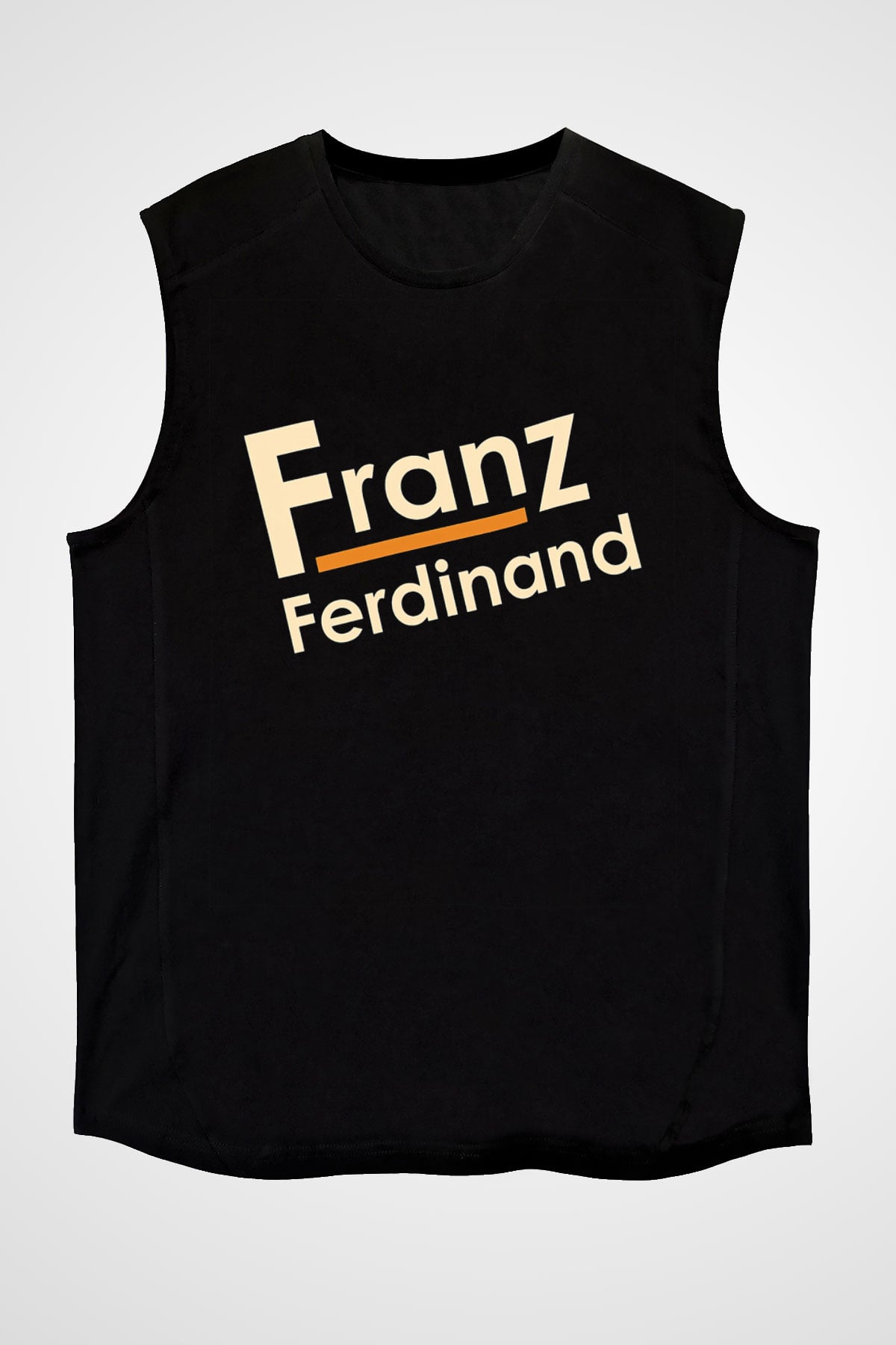 Franz Ferdinand Siyah Unisex Kolsuz Tişört