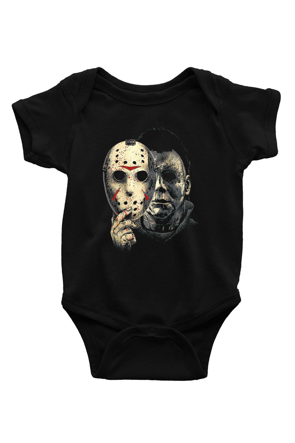 Friday the 13th 13.Cuma Siyah Bebek Body - Zıbın
