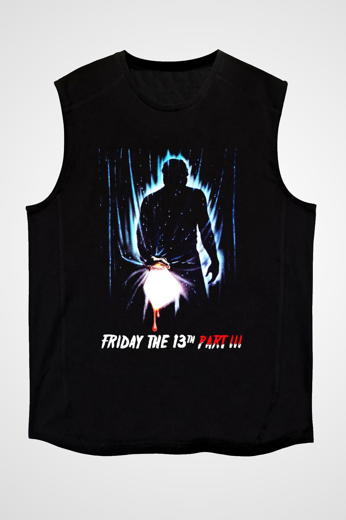 Friday the 13th 13.Cuma Siyah Unisex Kolsuz Tişört
