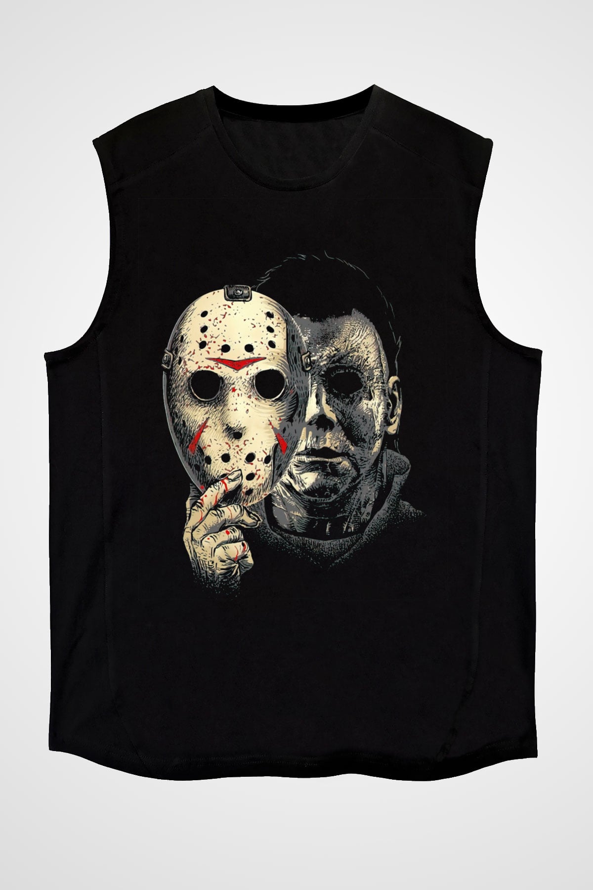 Friday the 13th 13.Cuma Siyah Unisex  Kolsuz Tişört
