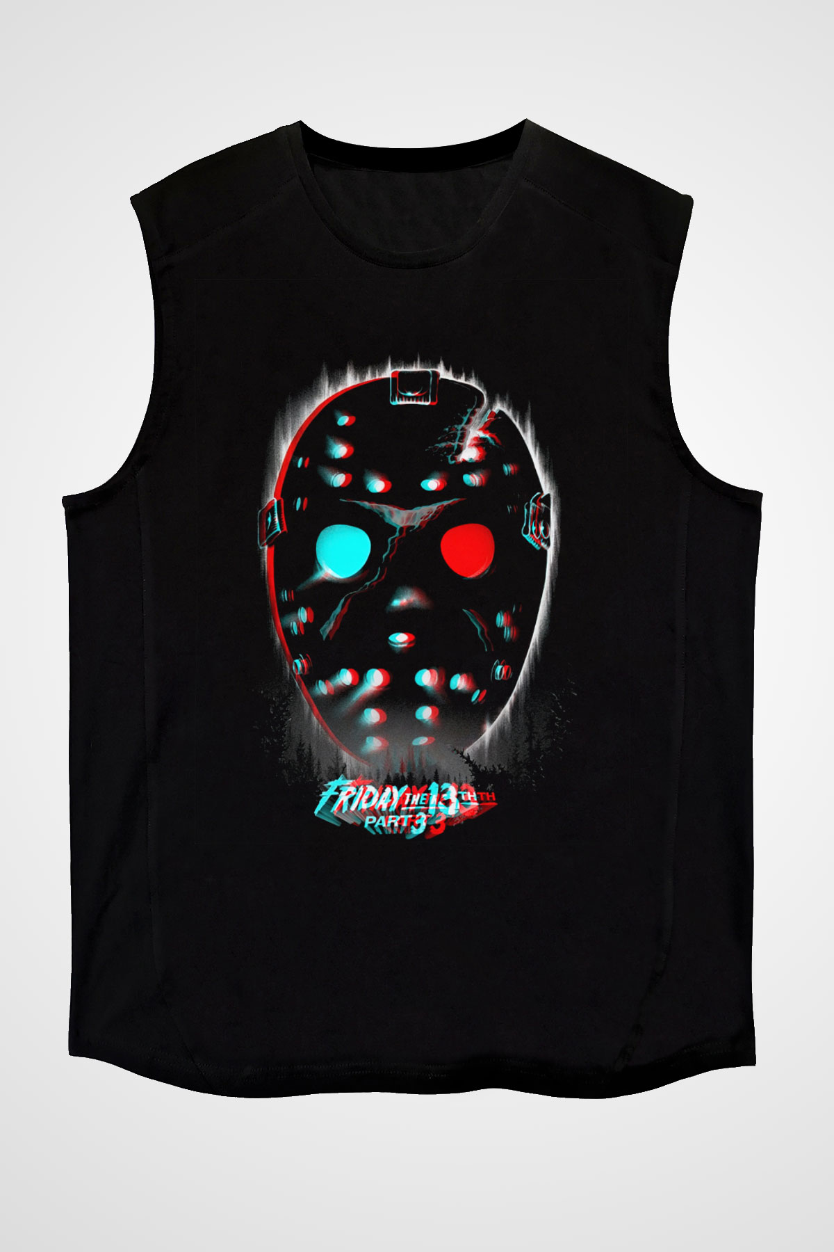 Friday the 13th 13.Cuma Siyah Unisex Kolsuz Tişört