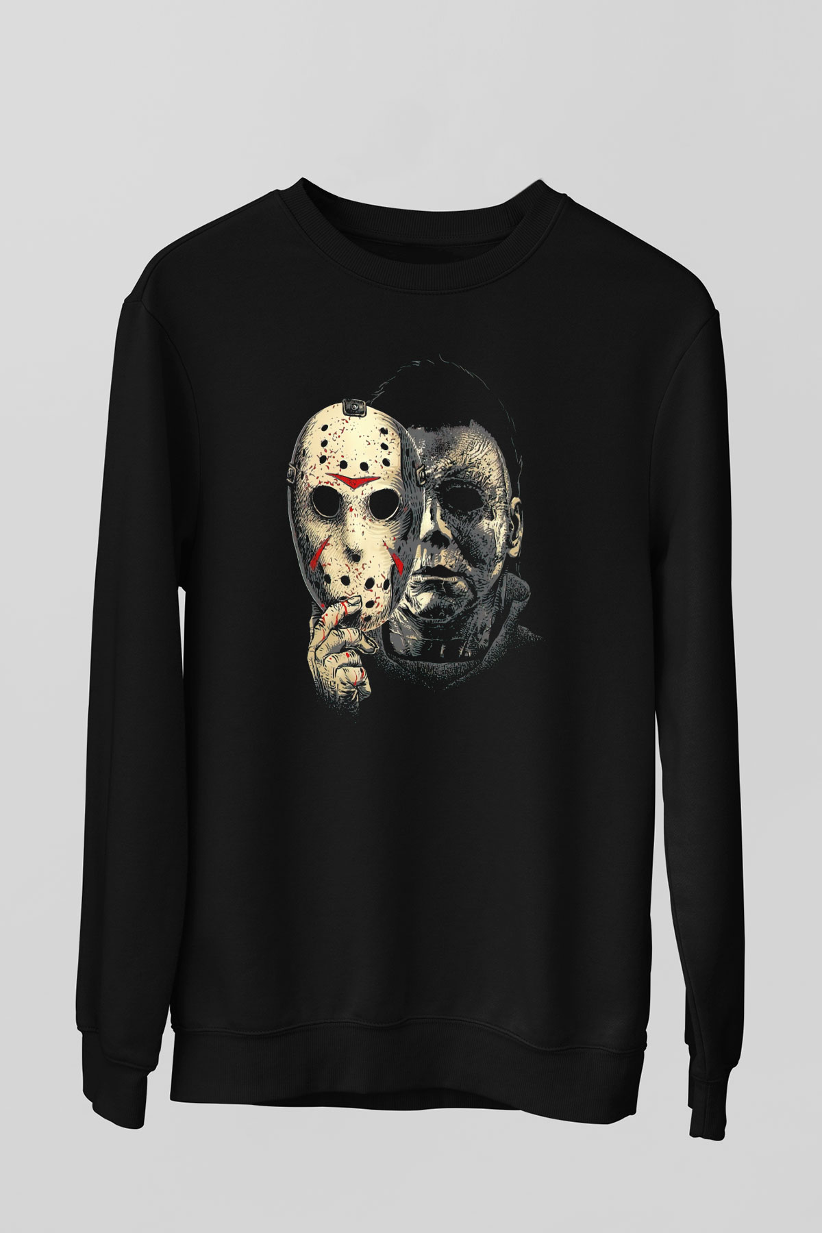 Friday the 13th 13.Cuma Siyah Unisex  Sweatshirt