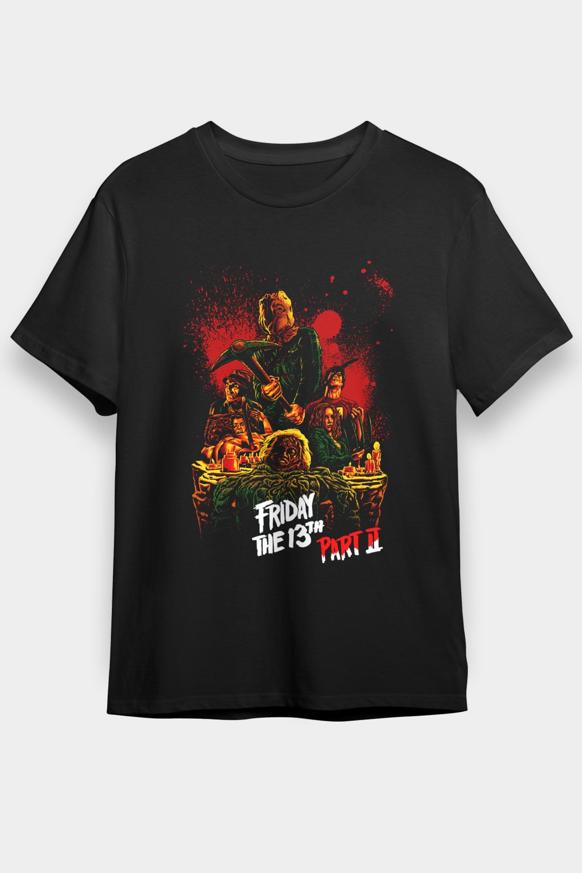 Friday the 13th 13.Cuma Siyah Unisex Tişört