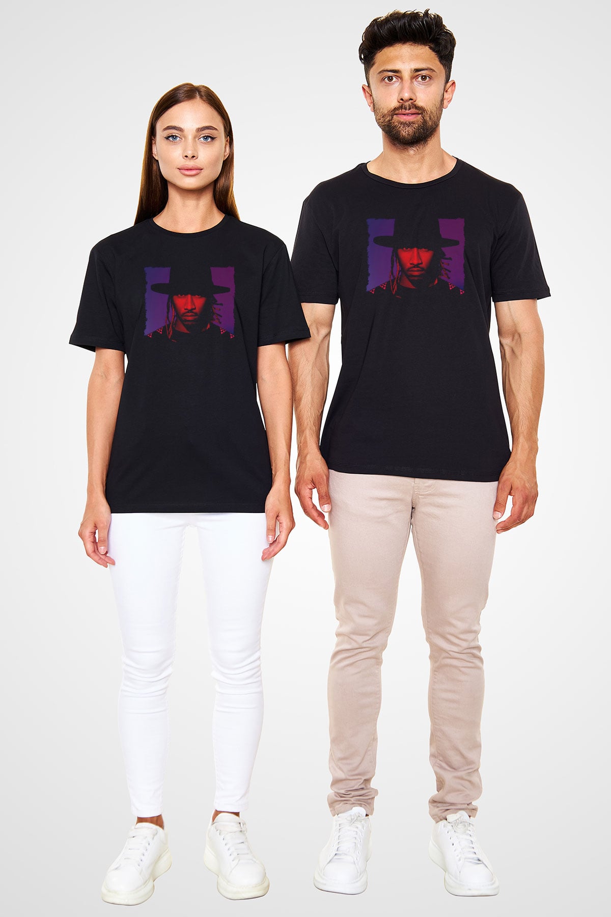 Future Siyah Unisex Tişört T-Shirt - TişörtFabrikası