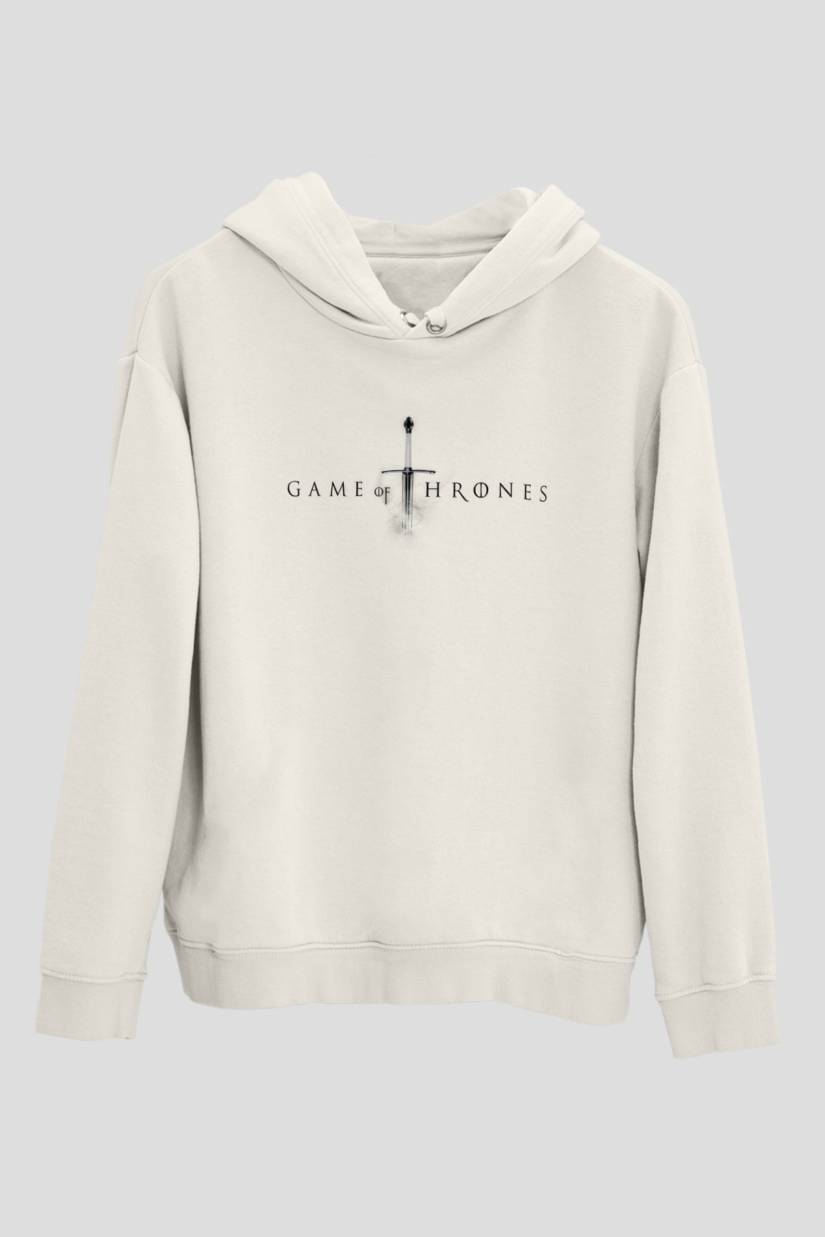 Game of Thrones Beyaz Unisex Hoodie