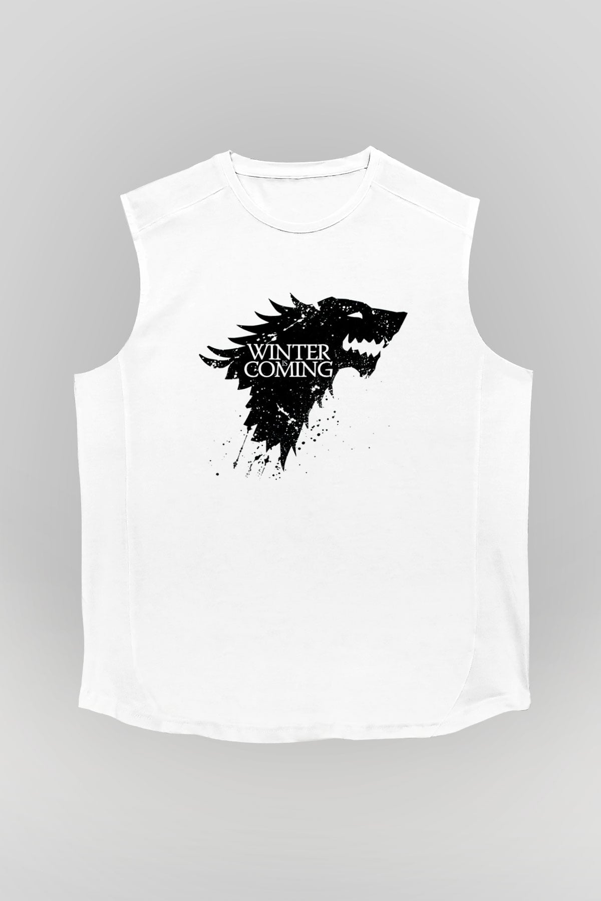 Game of Thrones Beyaz Unisex Kolsuz Tişört