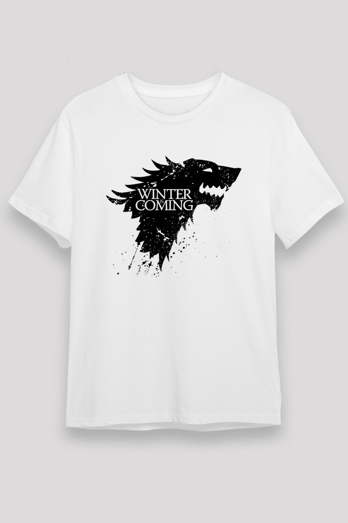 Game of Thrones Beyaz Unisex Tişört T-Shirt