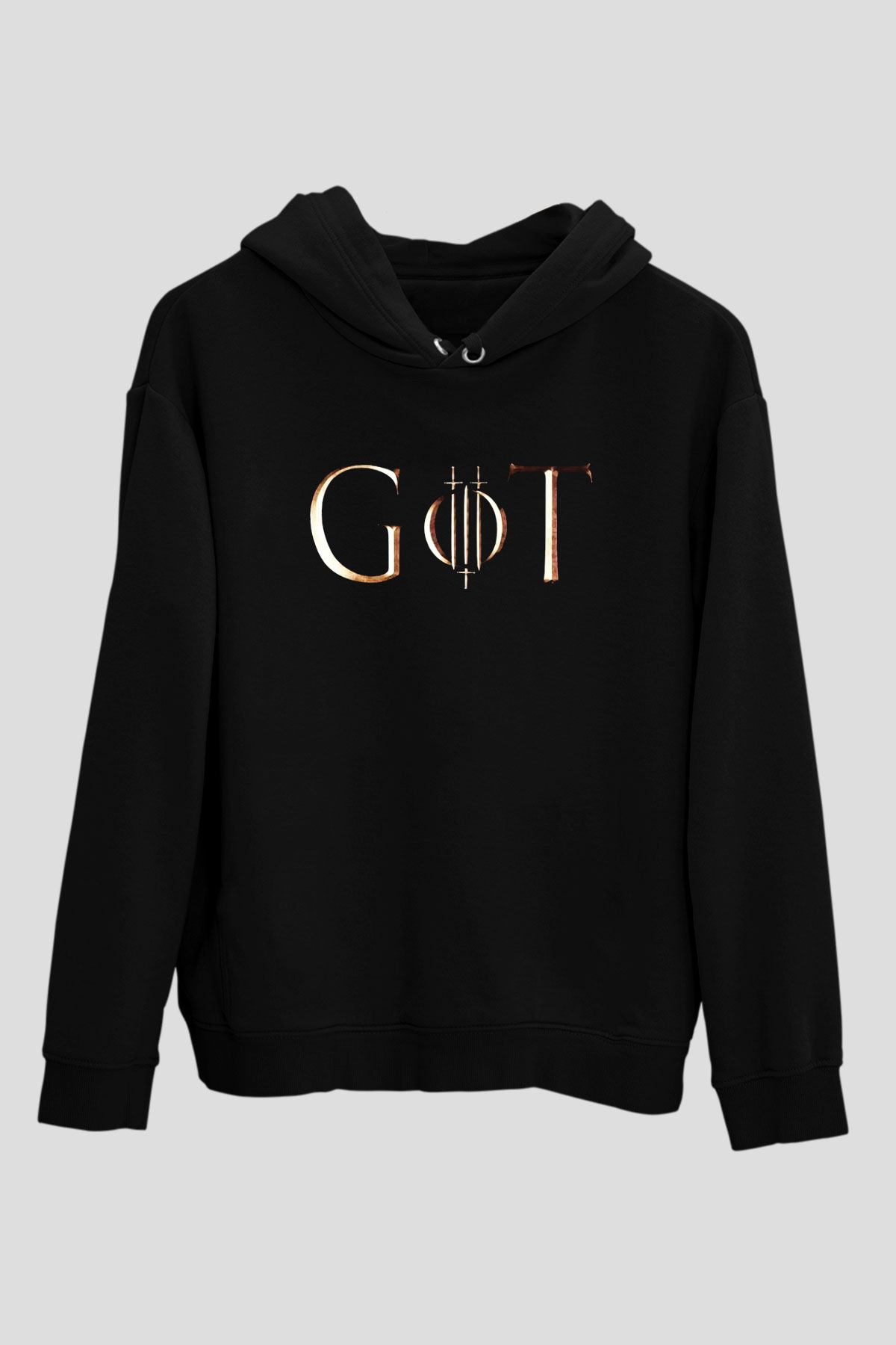 Game of Thrones Siyah Unisex Hoodie