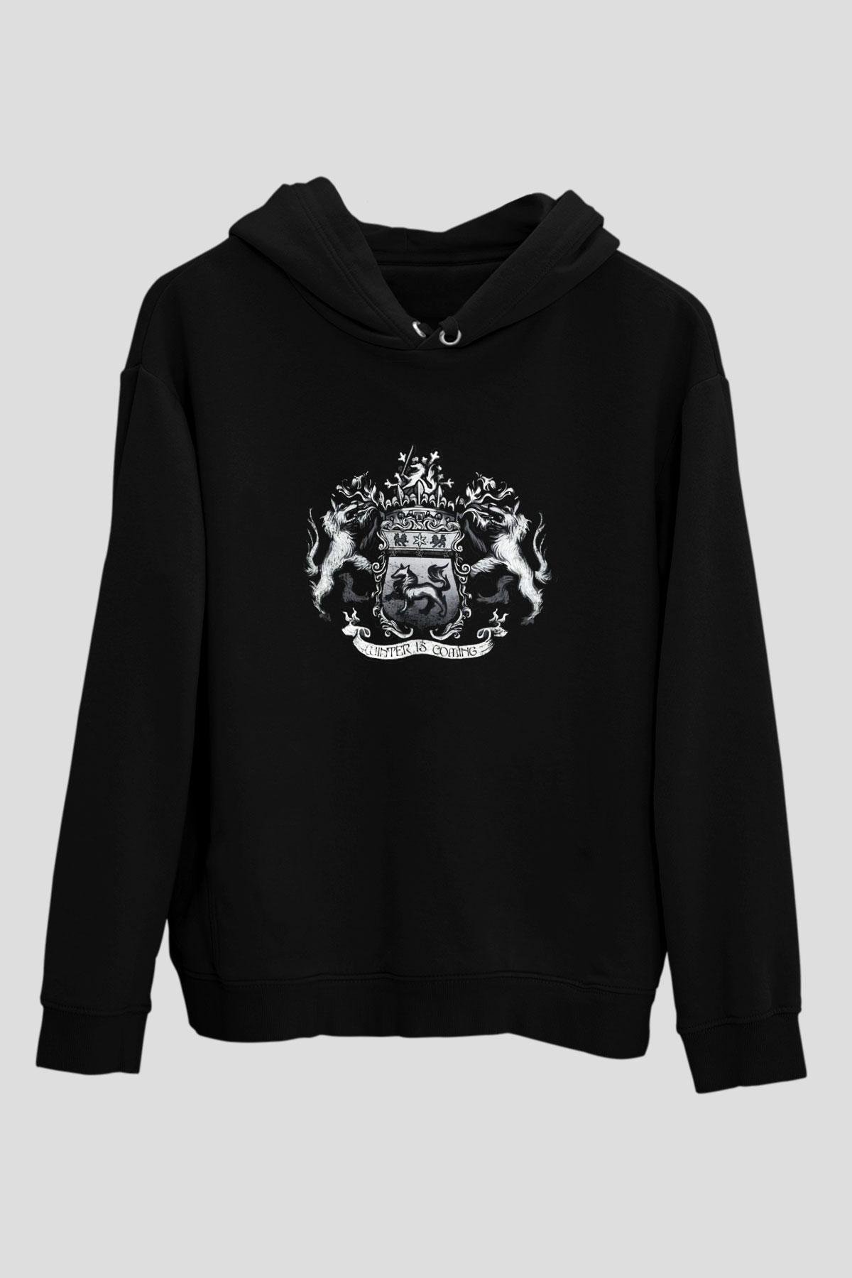 Game of Thrones Siyah Unisex Hoodie