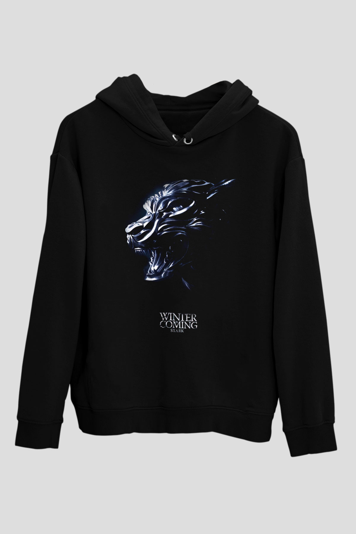 Game of Thrones Siyah Unisex Hoodie