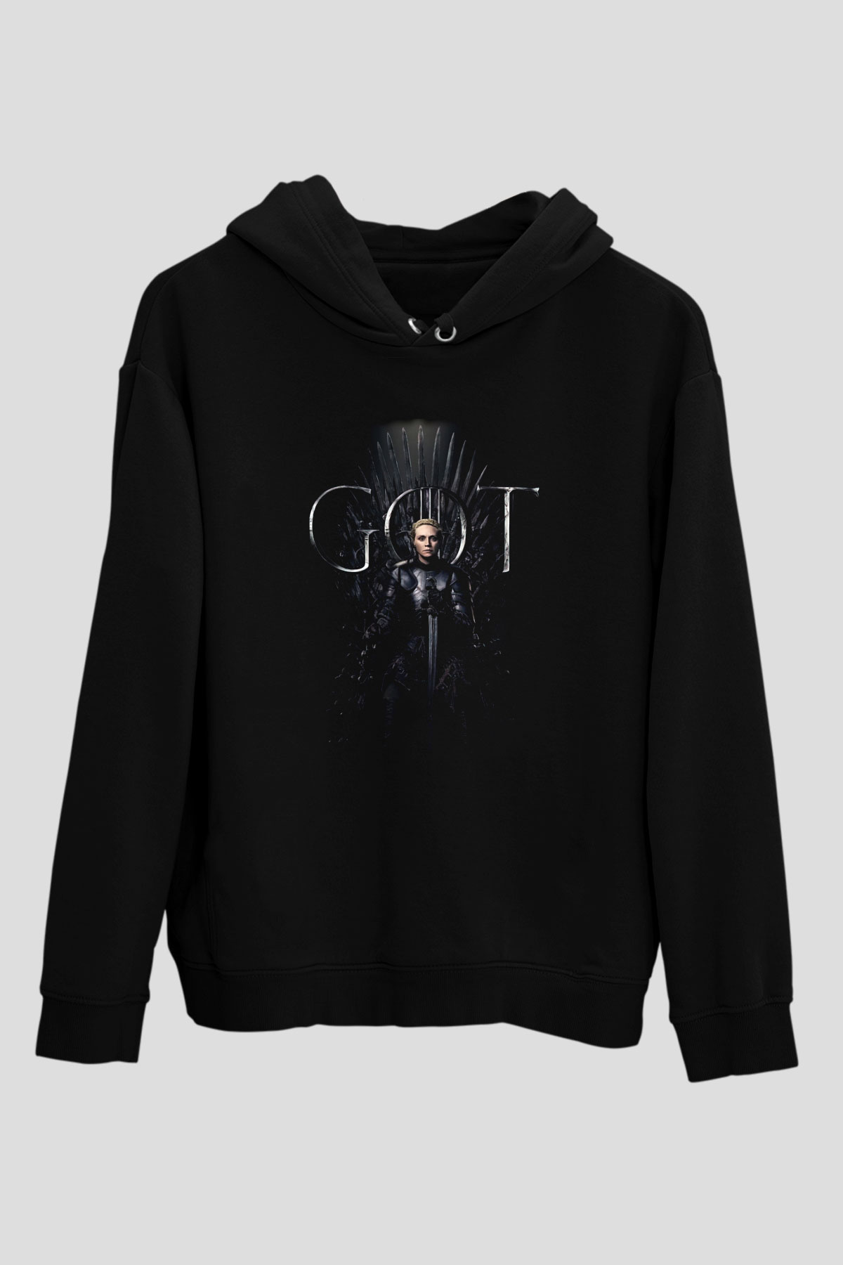 Game of Thrones Siyah Unisex Hoodie