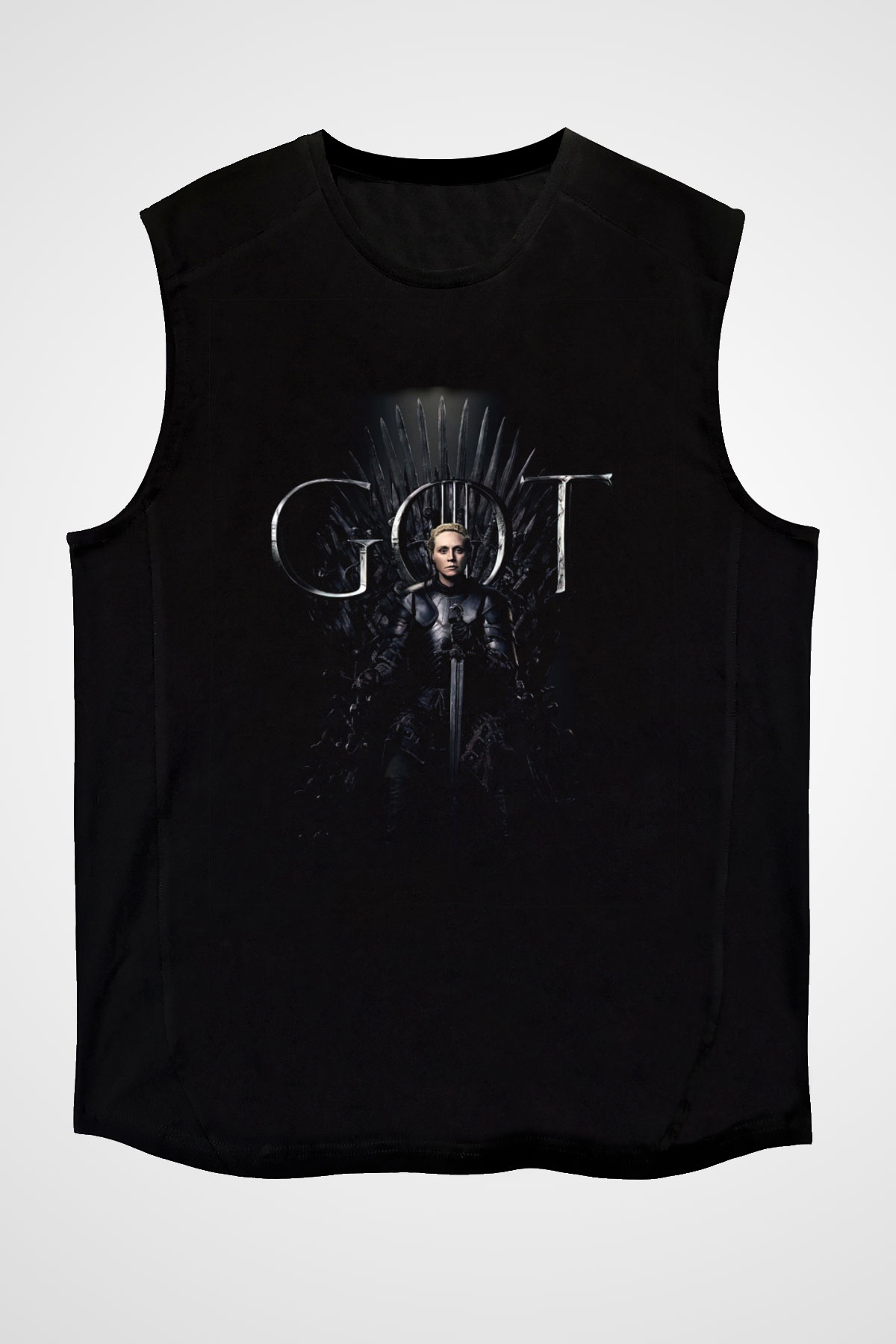 Game of Thrones Siyah Unisex Kolsuz Tişört