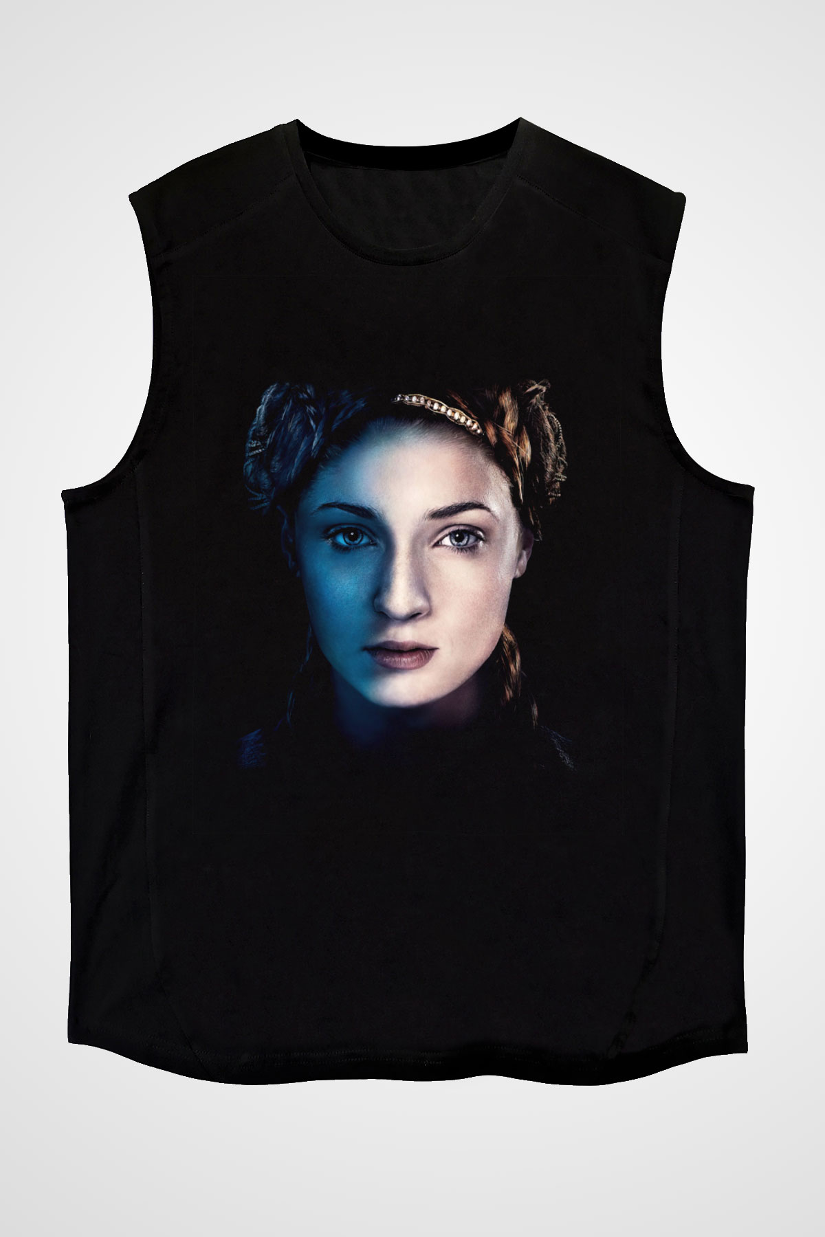 Game of Thrones Siyah Unisex Kolsuz Tişört