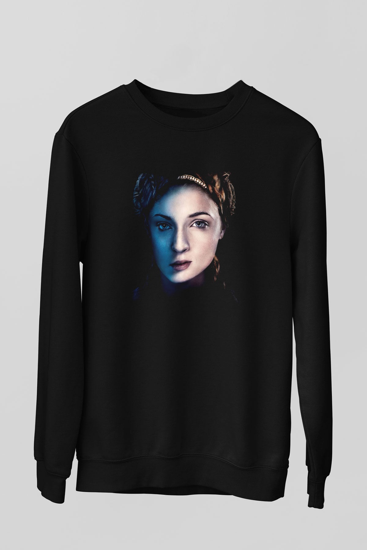Game of Thrones Siyah Unisex Sweatshirt