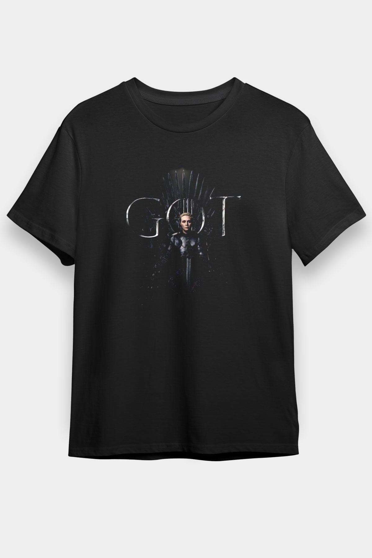 Game of Thrones Siyah Unisex Tişört T-Shirt
