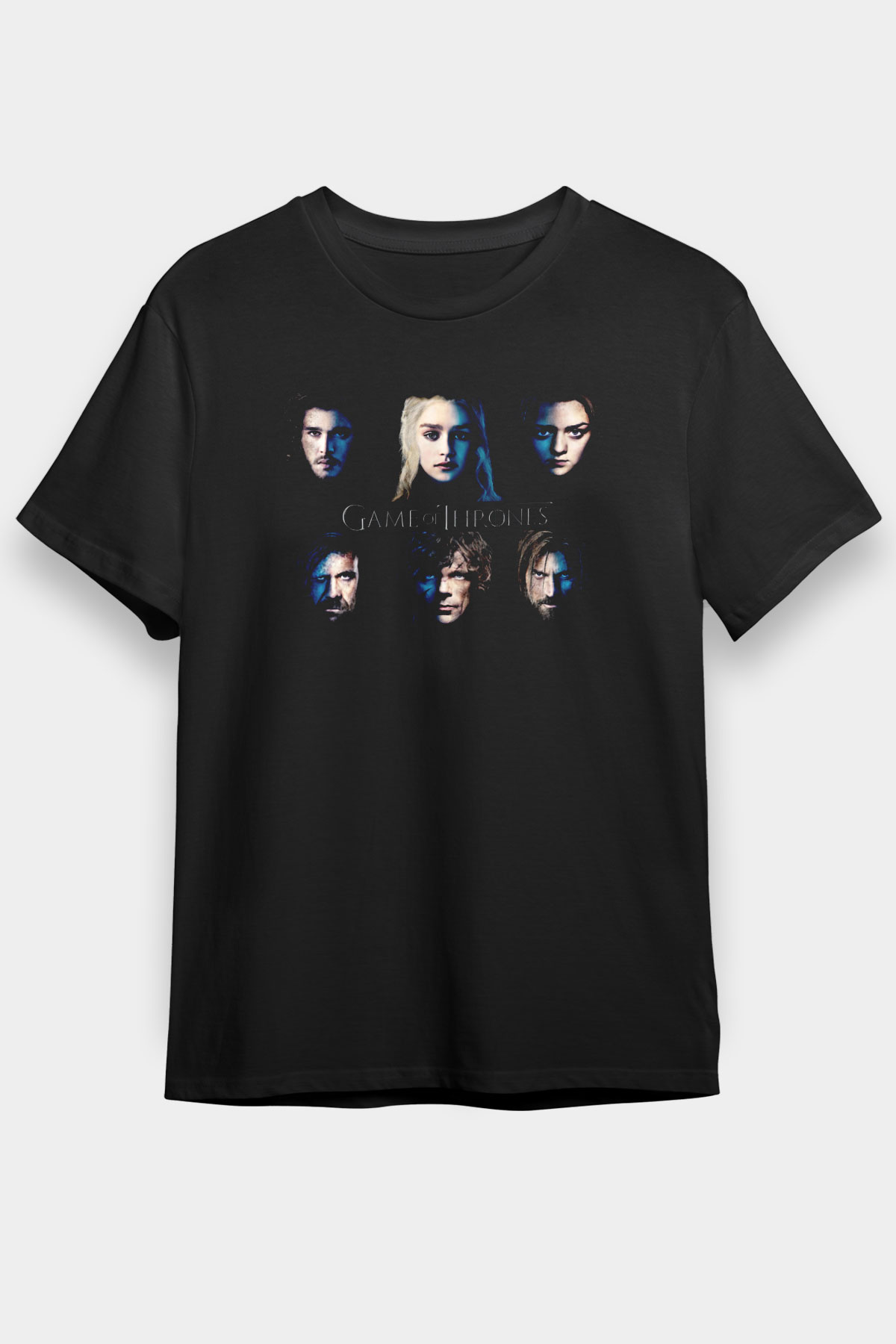 Game of Thrones Siyah Unisex Tişört T-Shirt