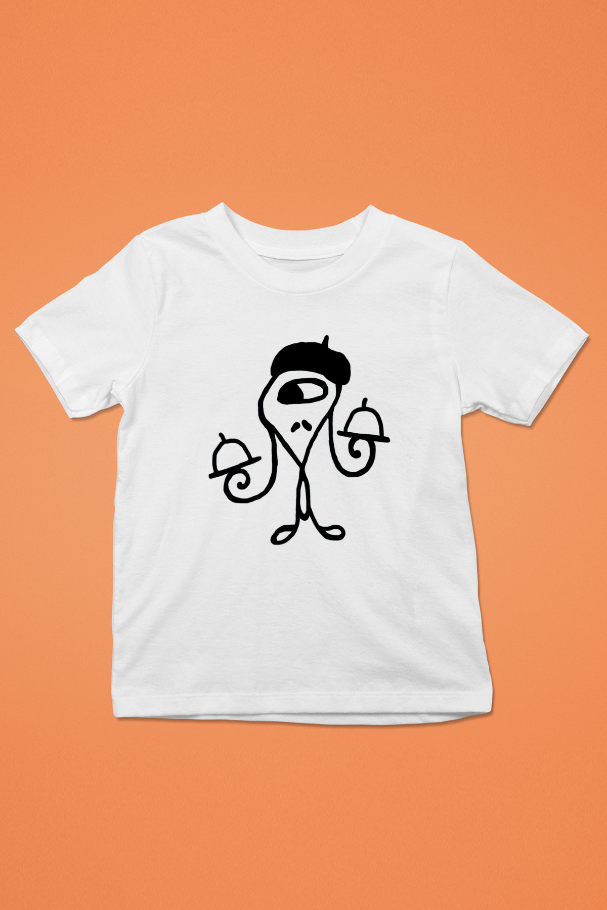 Garson Beyaz Unisex Çocuk Tişört