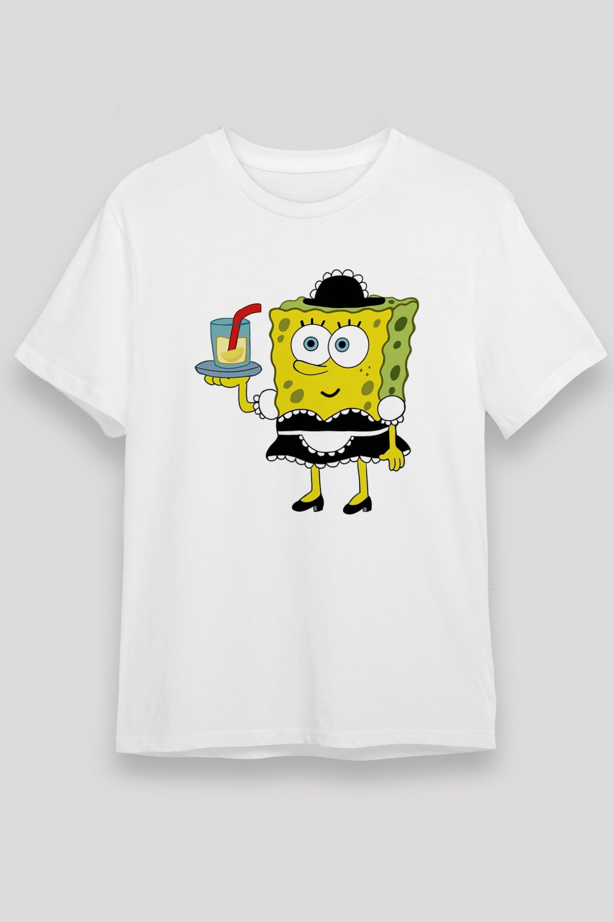 Garson Beyaz Unisex Tişört T-Shirt - TişörtFabrikası