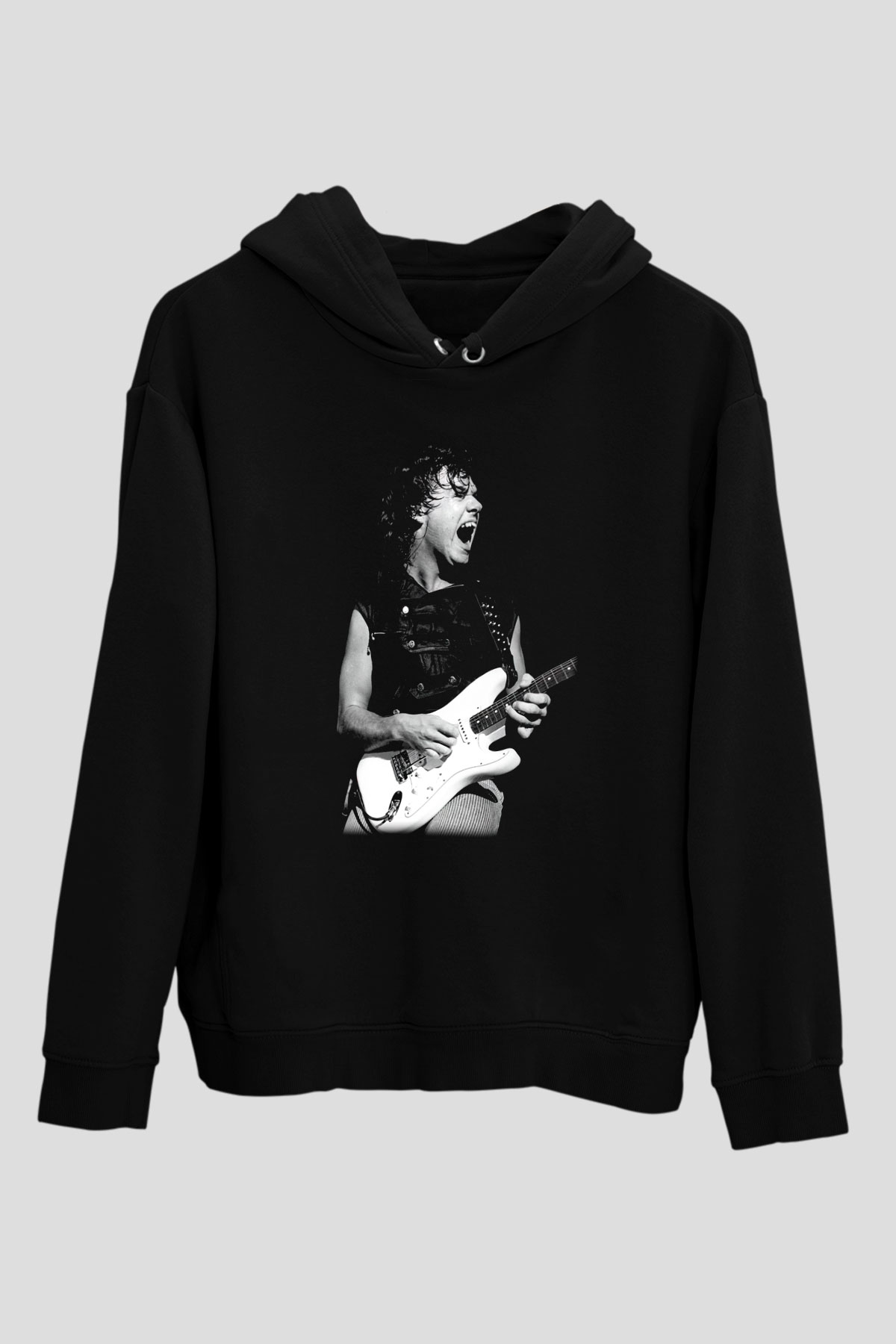 Gary Moore Siyah Unisex Hoodie