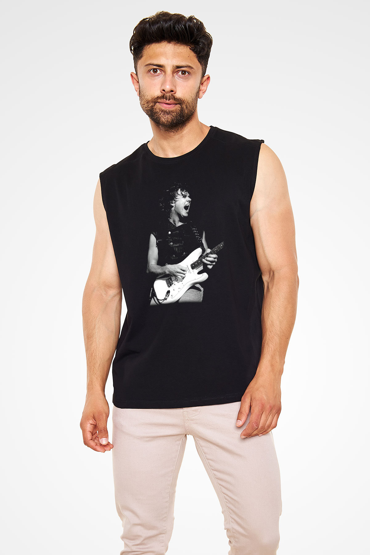 Gary Moore Siyah Unisex Kolsuz Tişört