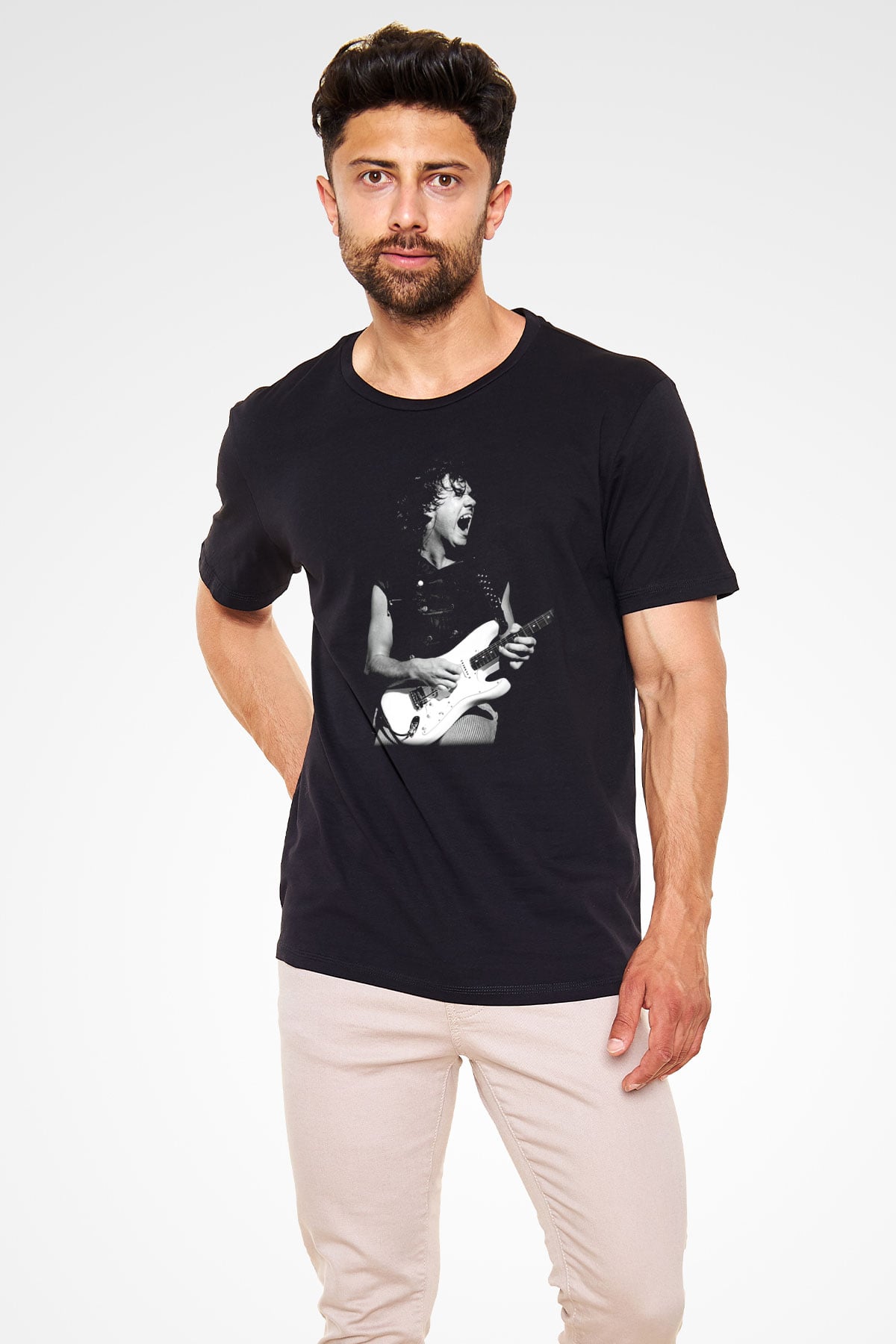 Gary Moore Siyah Unisex Tişört T-Shirt - TişörtFabrikası