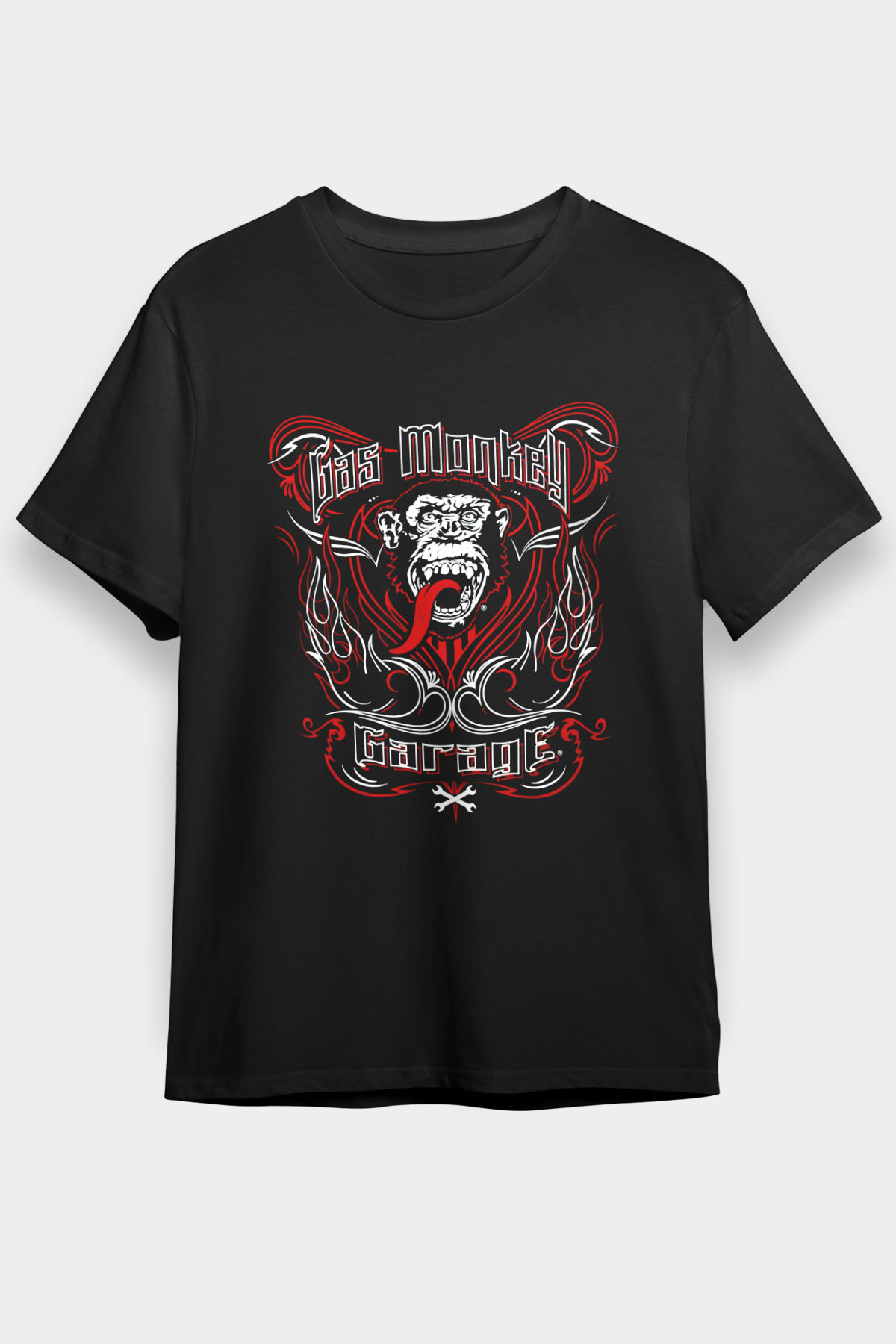 Gas Monkey Garage Siyah Unisex Tişört T-Shirt