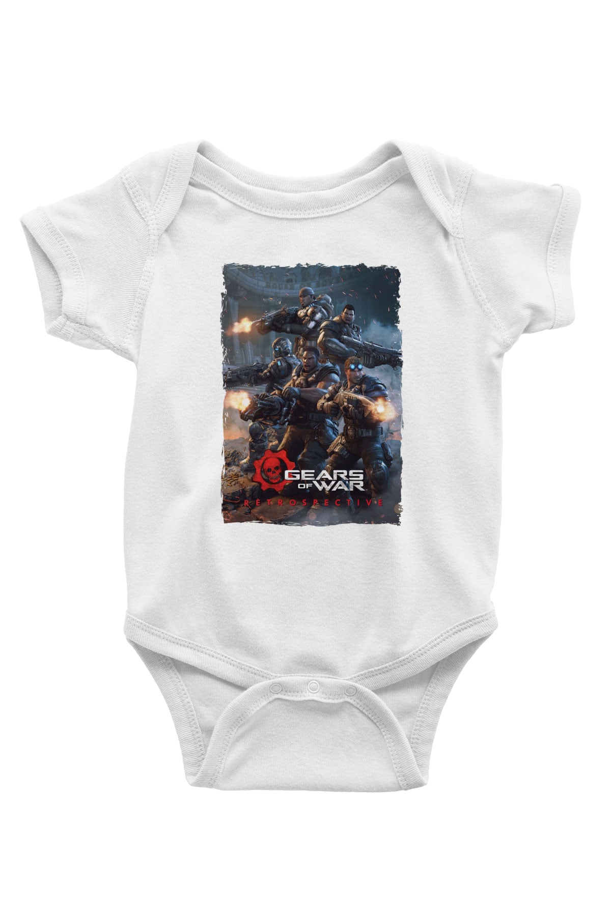 Gears of War Beyaz Bebek Body - Zıbın