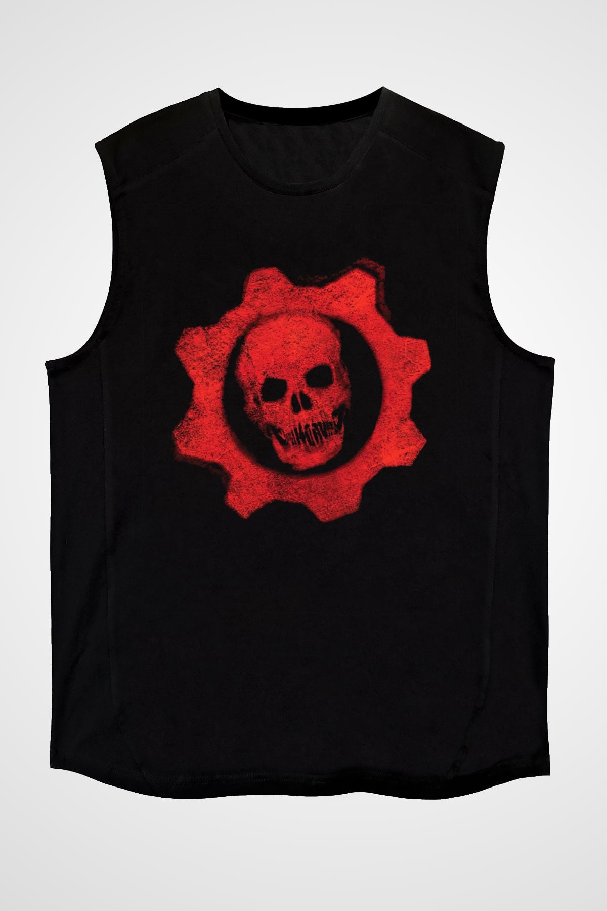 Gears of War Siyah Unisex Kolsuz Tişört