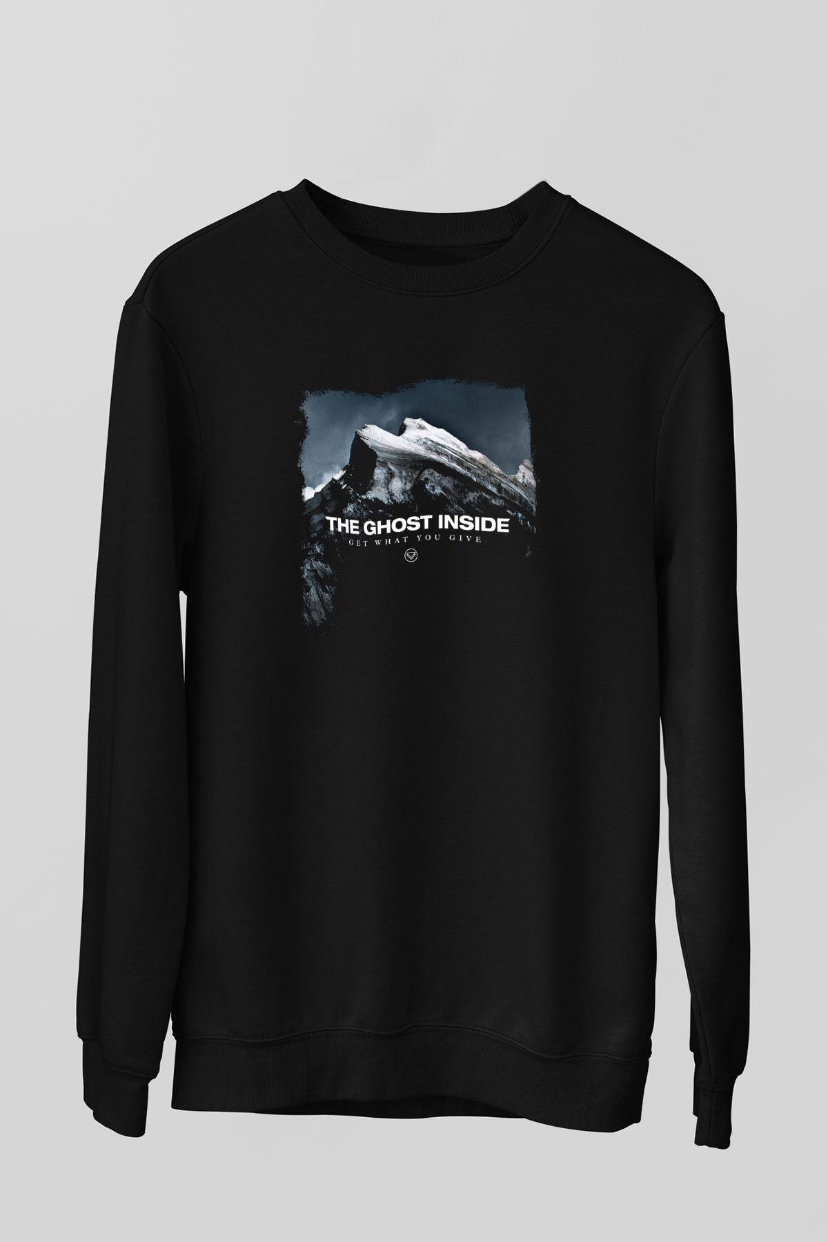 Ghost Inside Baskılı Unisex Siyah Sweatshirt