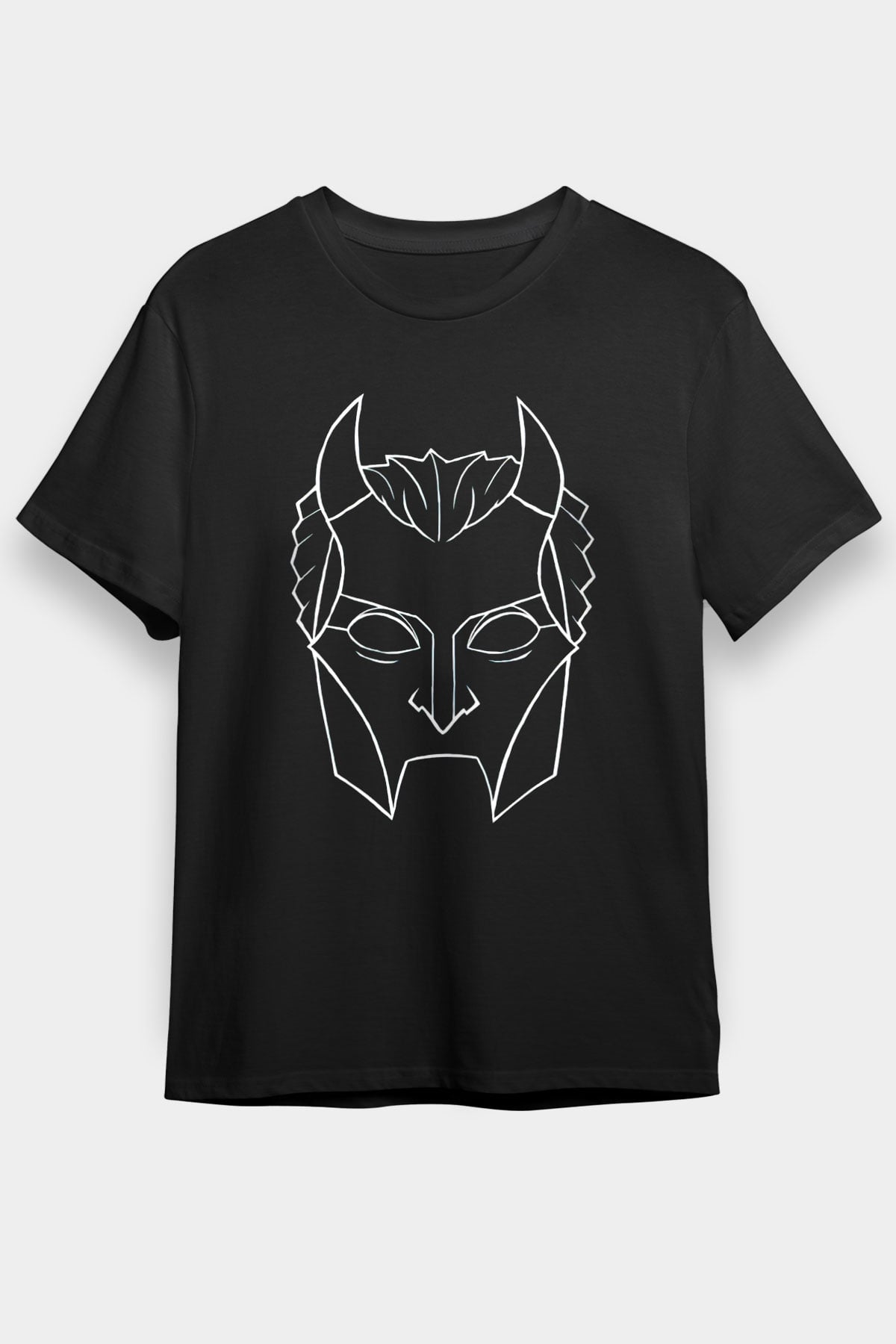 Ghost Siyah Unisex Tişört T-Shirt - TişörtFabrikası