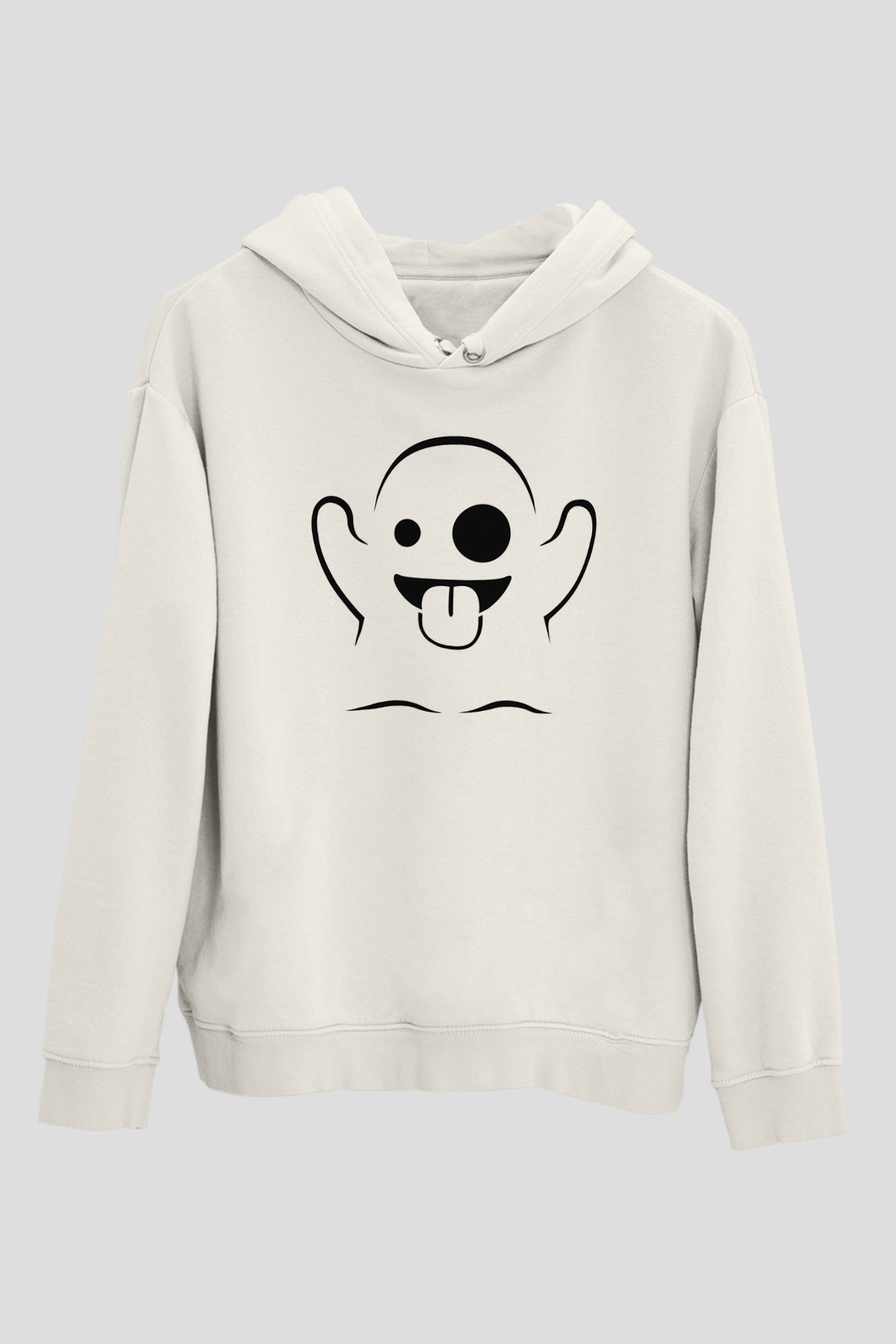 Ghostbusters Hayalet Avcıları Beyaz Unisex Hoodie