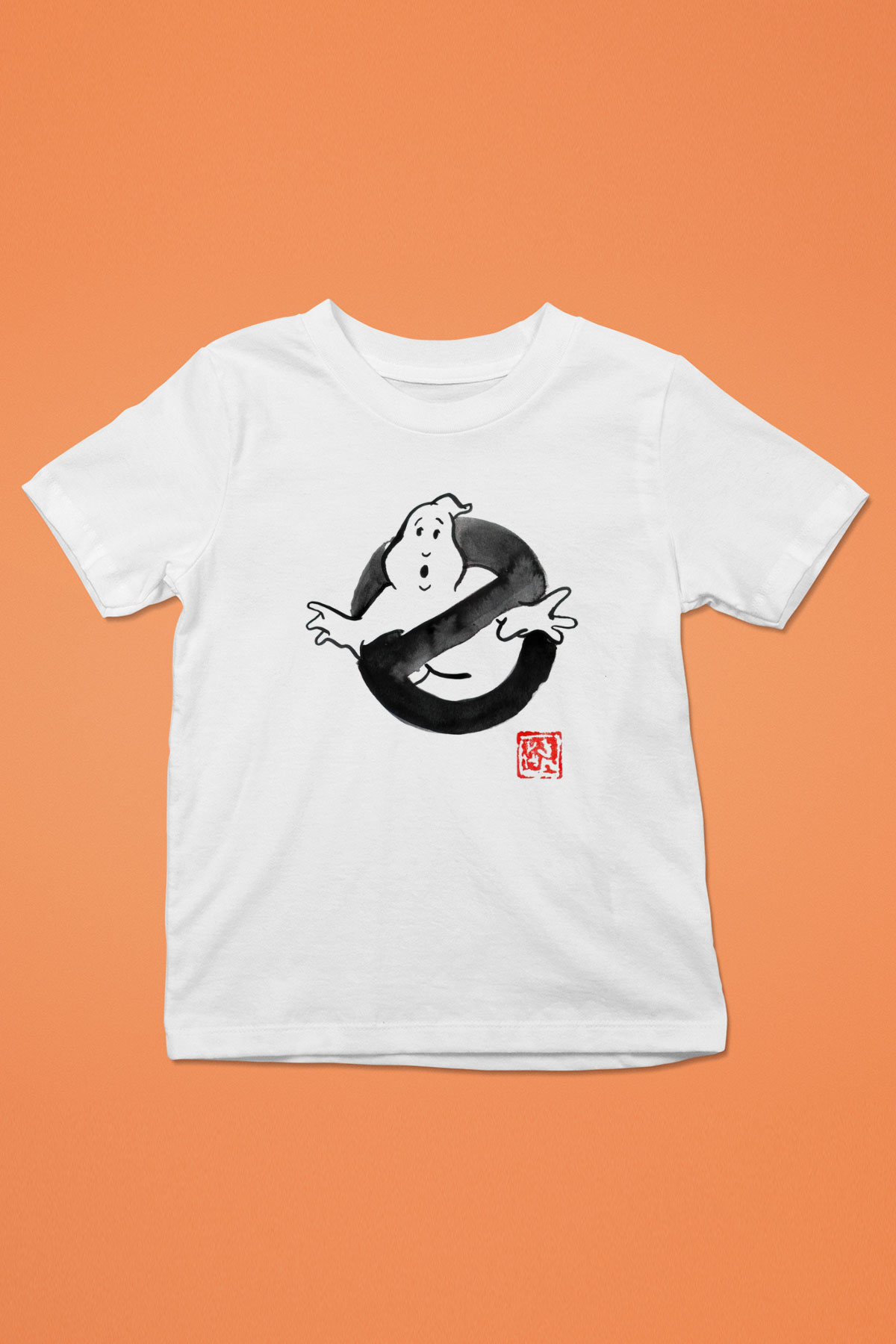 Ghostbusters Hayalet Avcıları Beyaz Unisex Çocuk Tişört