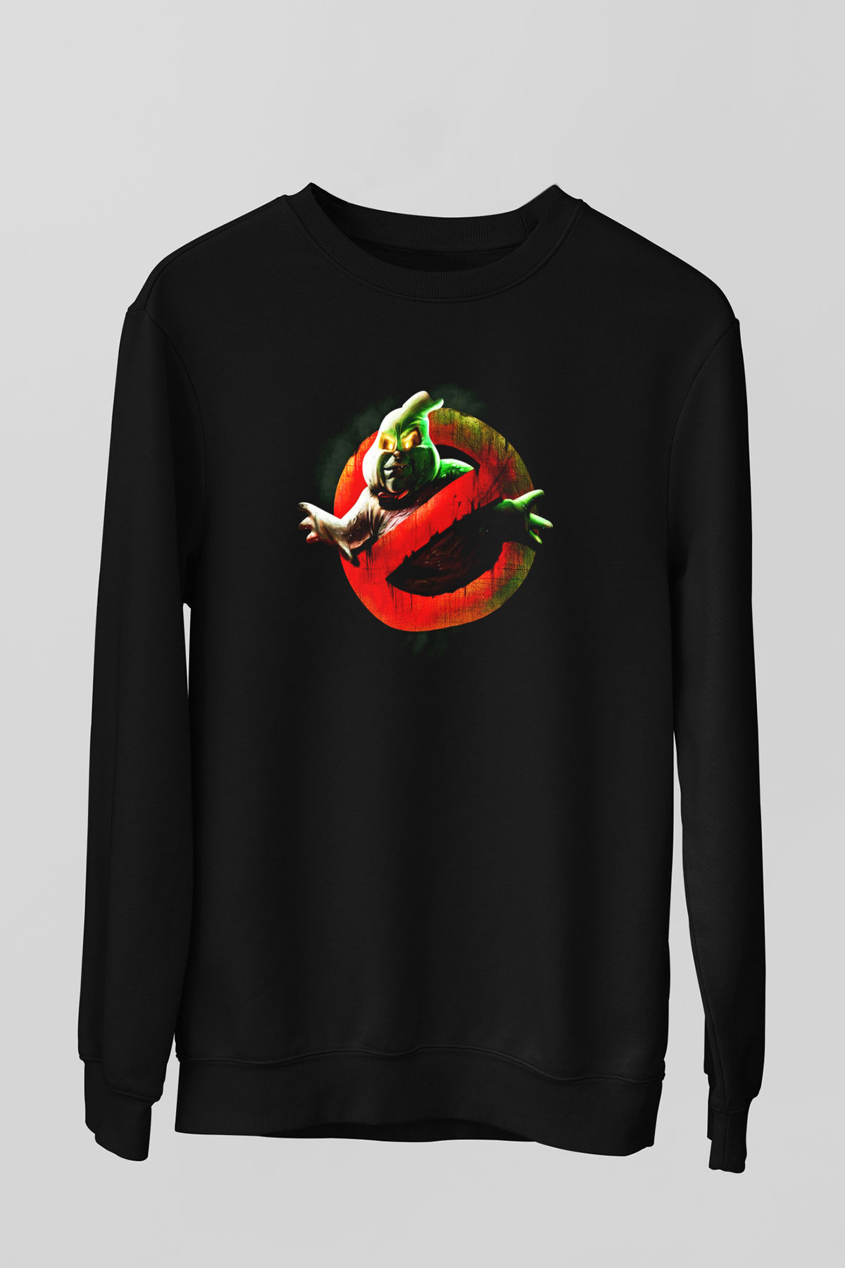 Ghostbusters Hayalet Avcıları Siyah Unisex Sweatshirt
