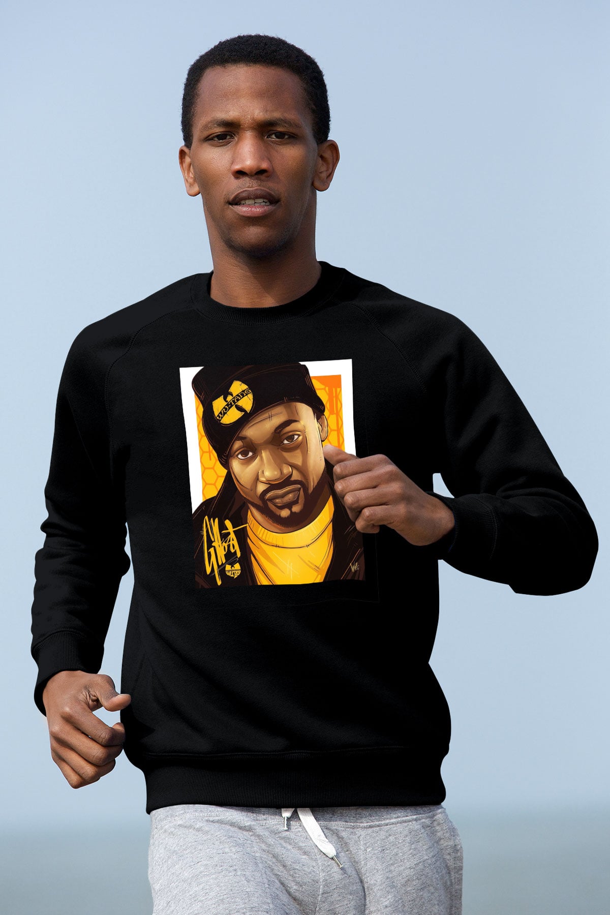 Ghostface Killah Beyaz Unisex Sweatshirt
