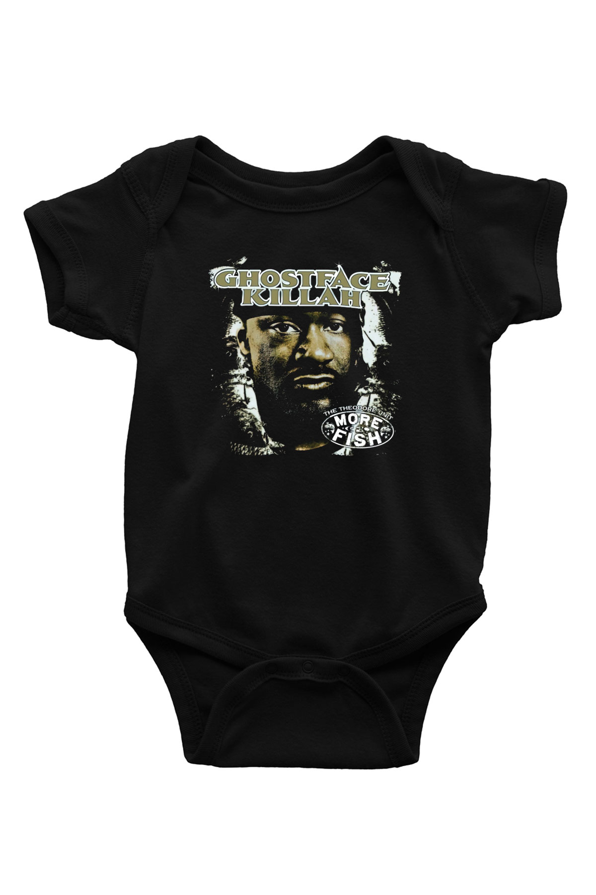 Ghostface Killah Siyah Bebek Body - Zıbın