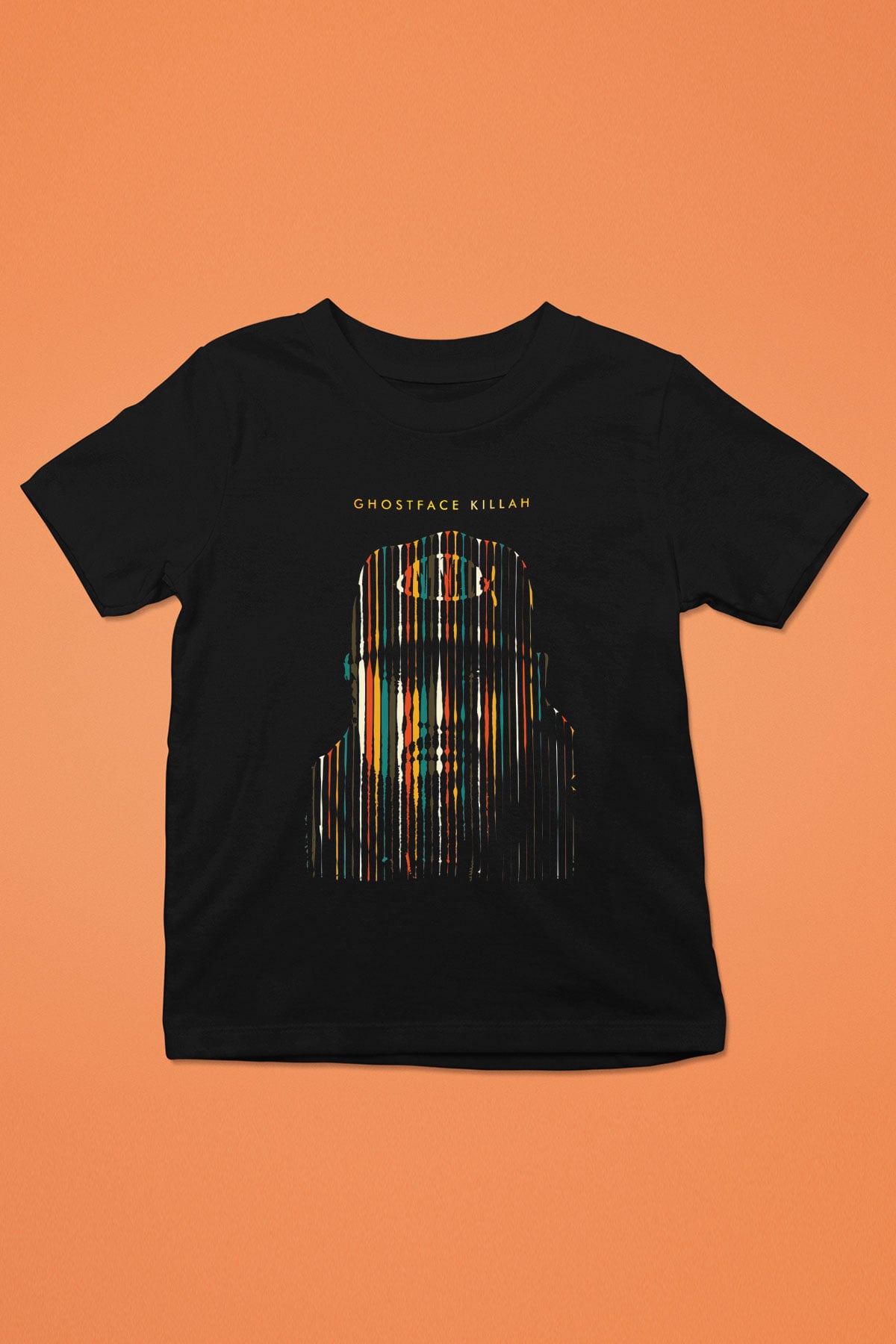 Ghostface Killah Siyah Unisex Çocuk Tişört