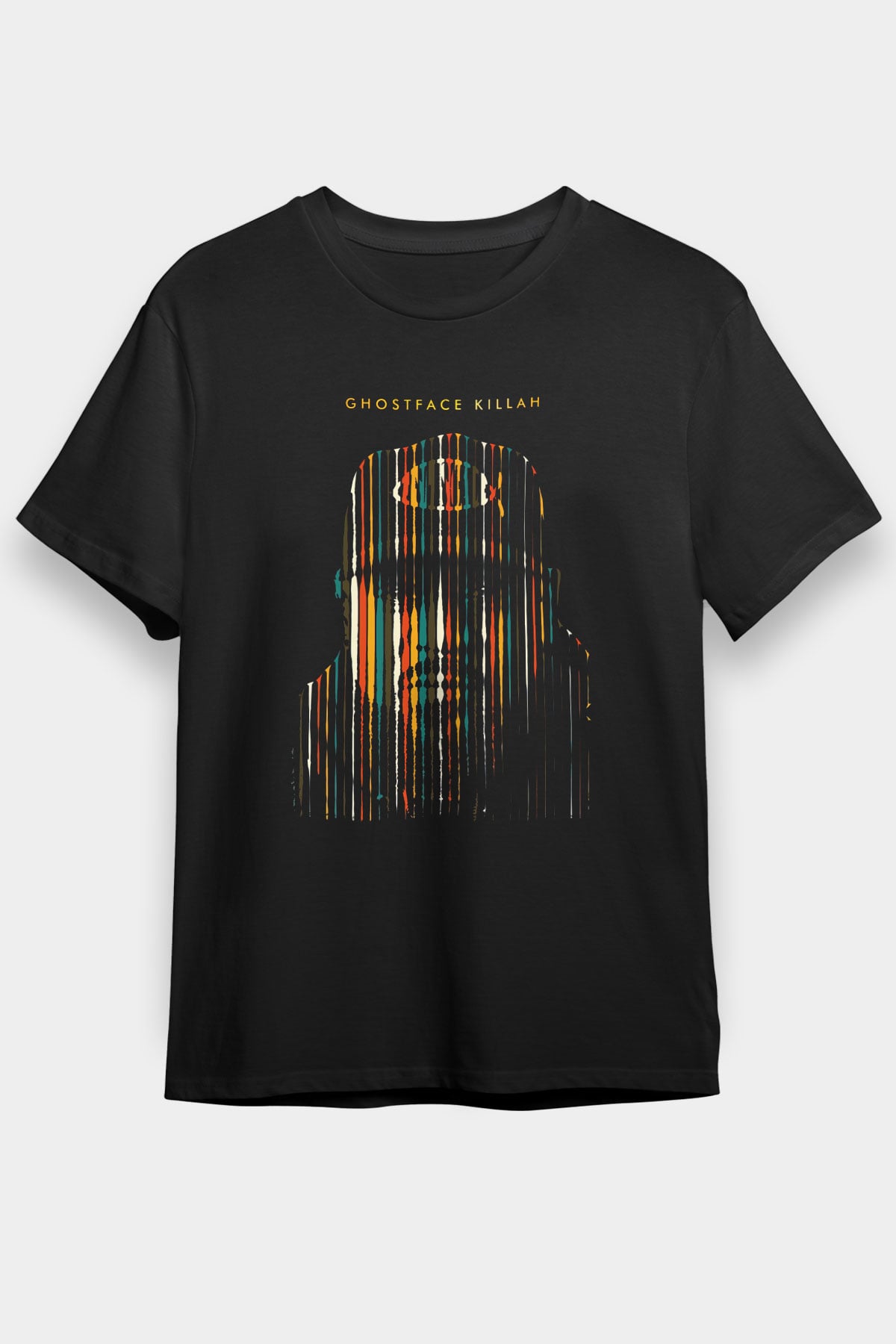 Ghostface Killah Siyah Unisex Tişört T-Shirt - TişörtFabrikası