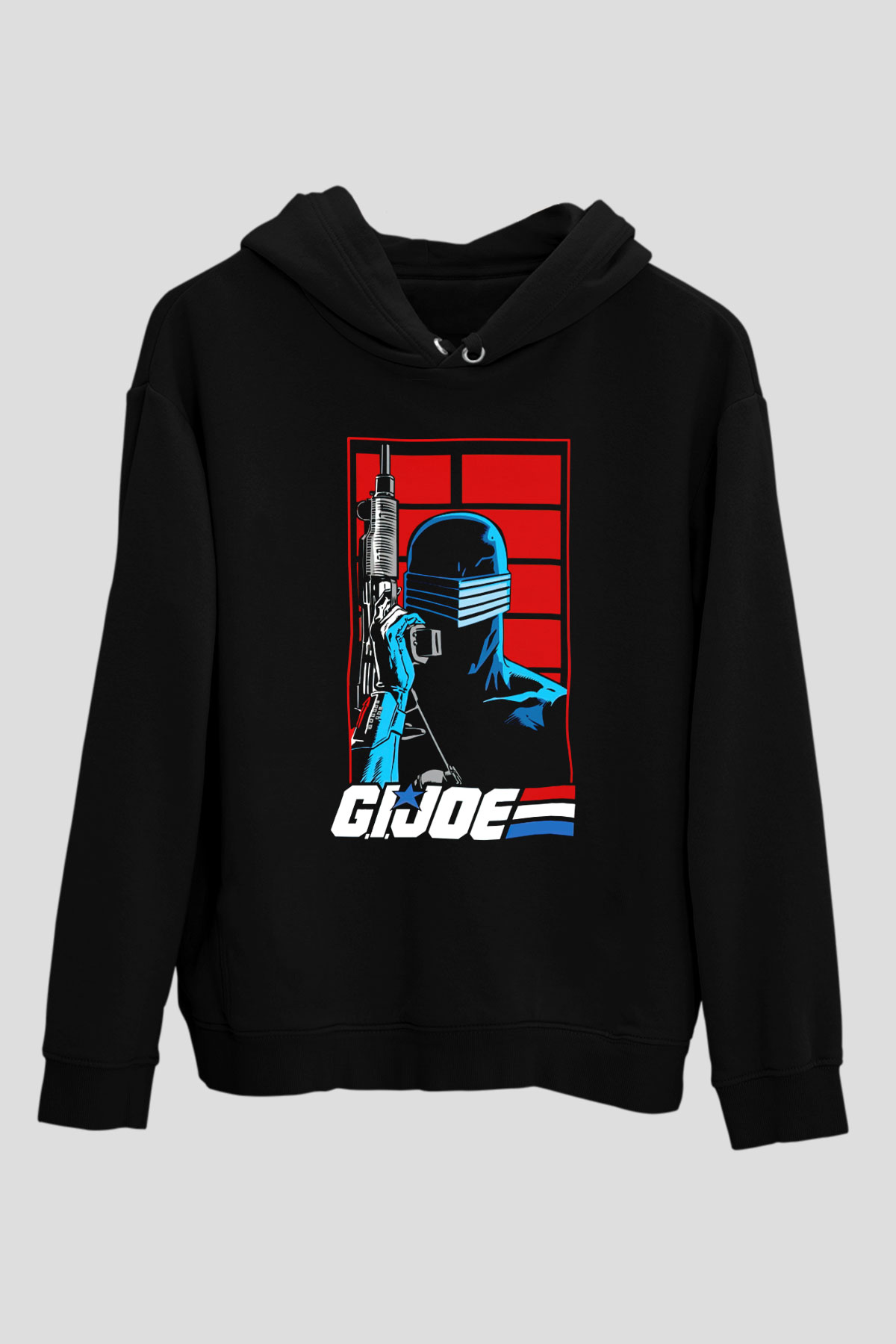 GI JOE Siyah Unisex Hoodie