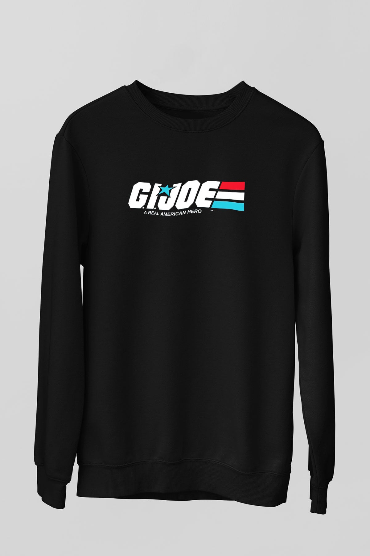 GI JOE Siyah Unisex Sweatshirt
