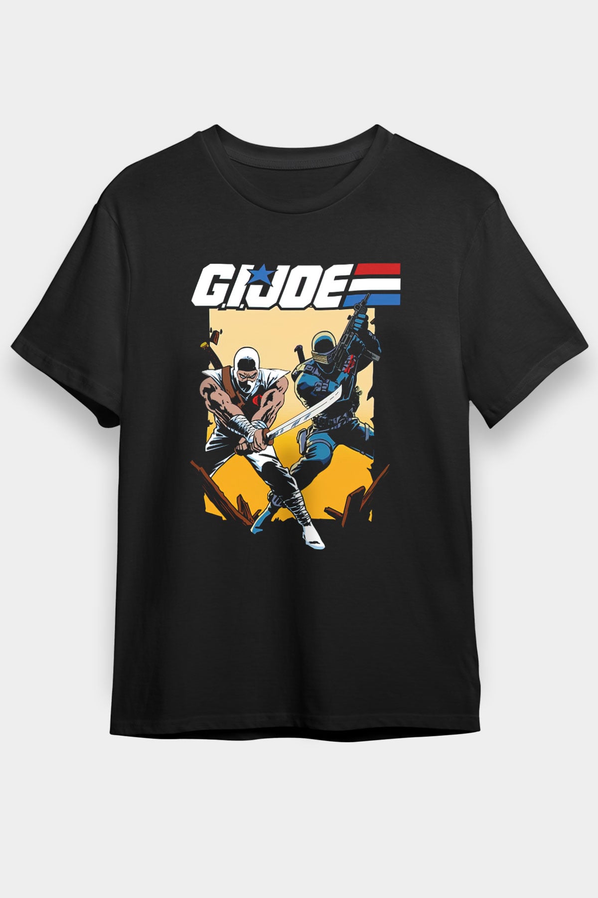 GI JOE Siyah Unisex Tişört