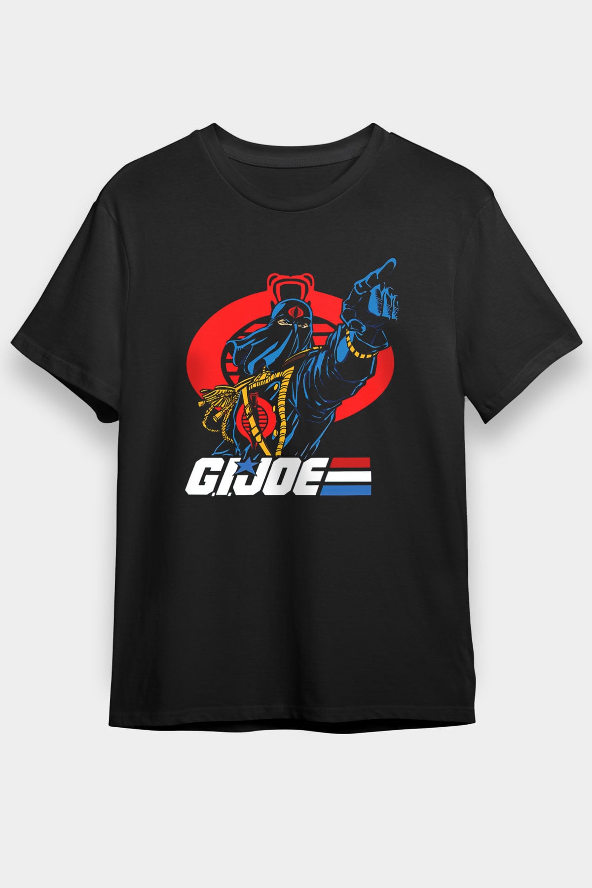 GI JOE Siyah Unisex Tişört