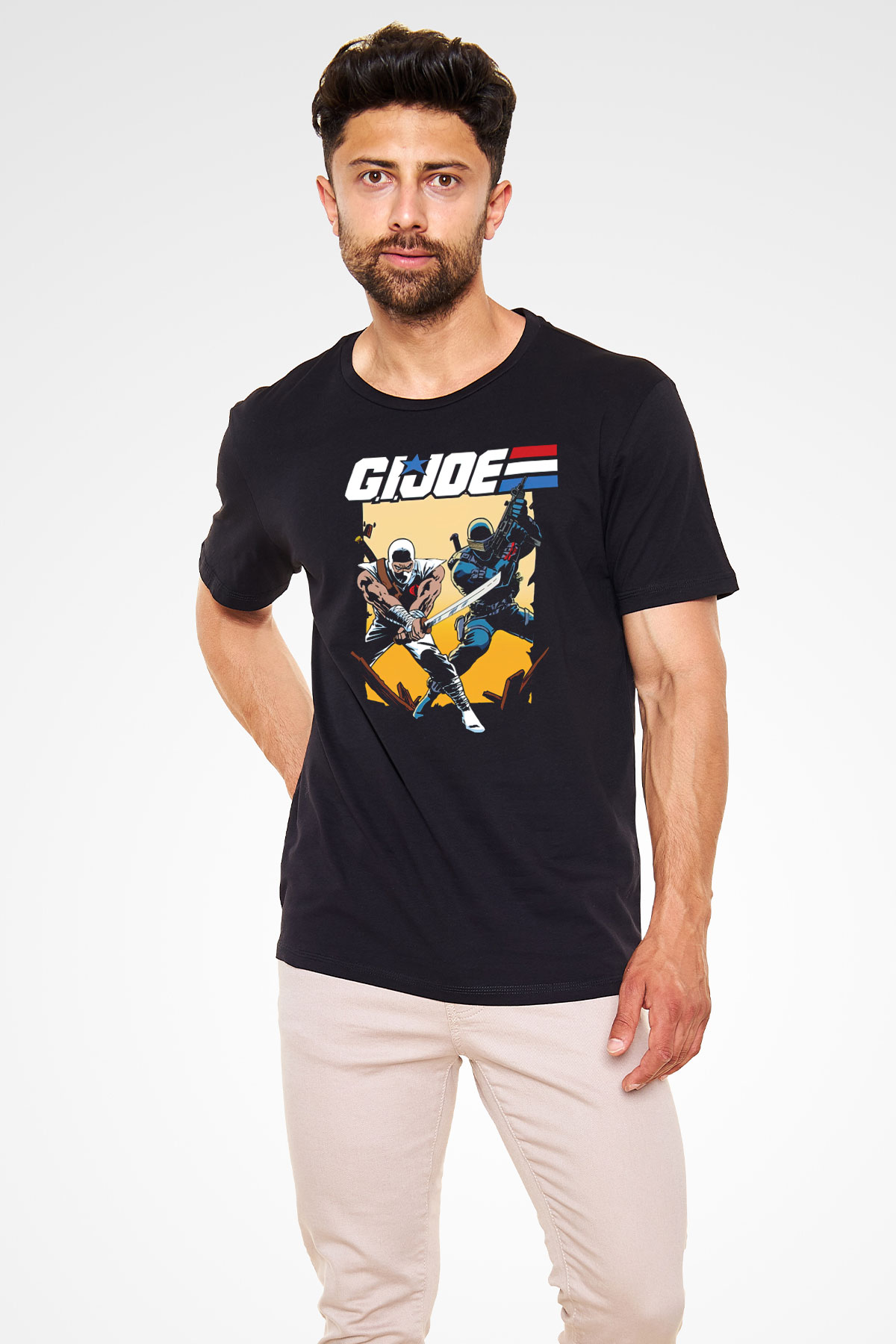 GI JOE Siyah Unisex Tişört