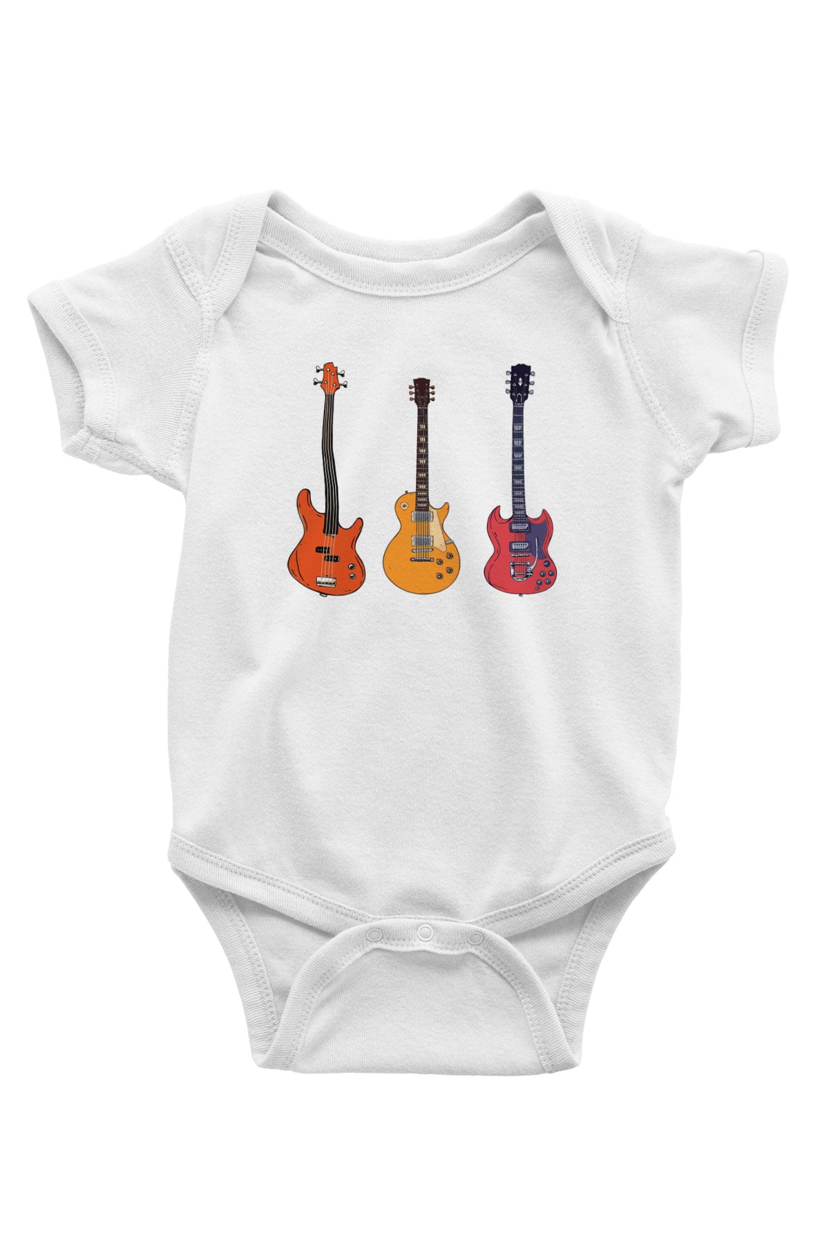 Gitarist Beyaz Bebek Body - Zıbın